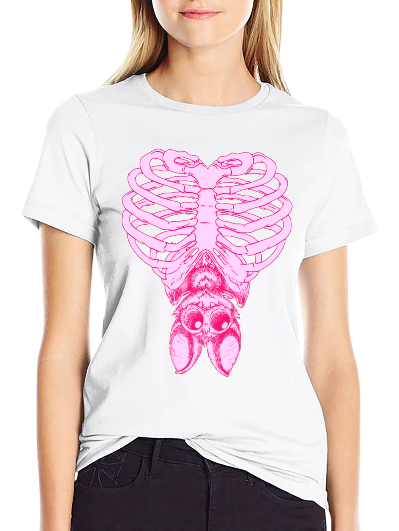 Rib Cage Spider Graphic Tee