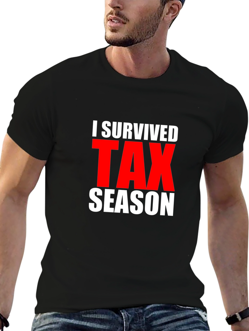 I Survived Tax Season Graphic Tee