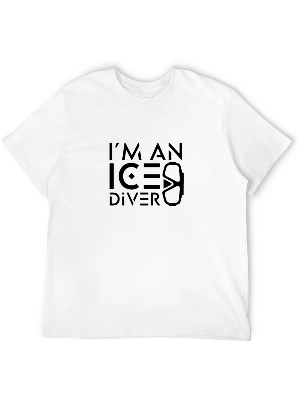 Im An Ice Diver T-Shirt - Black