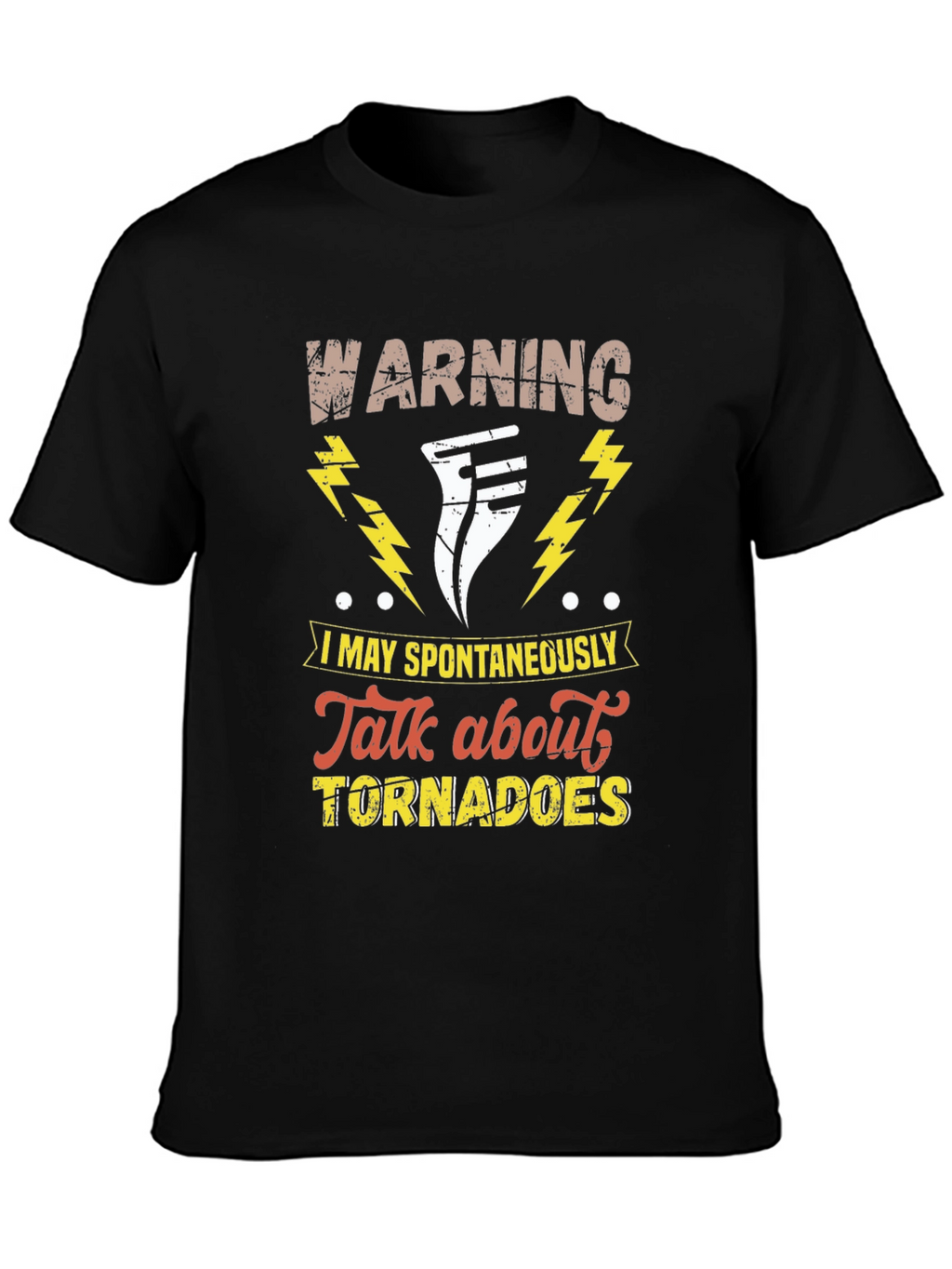 Warning Tornado T-Shirt Funny Weather Tee