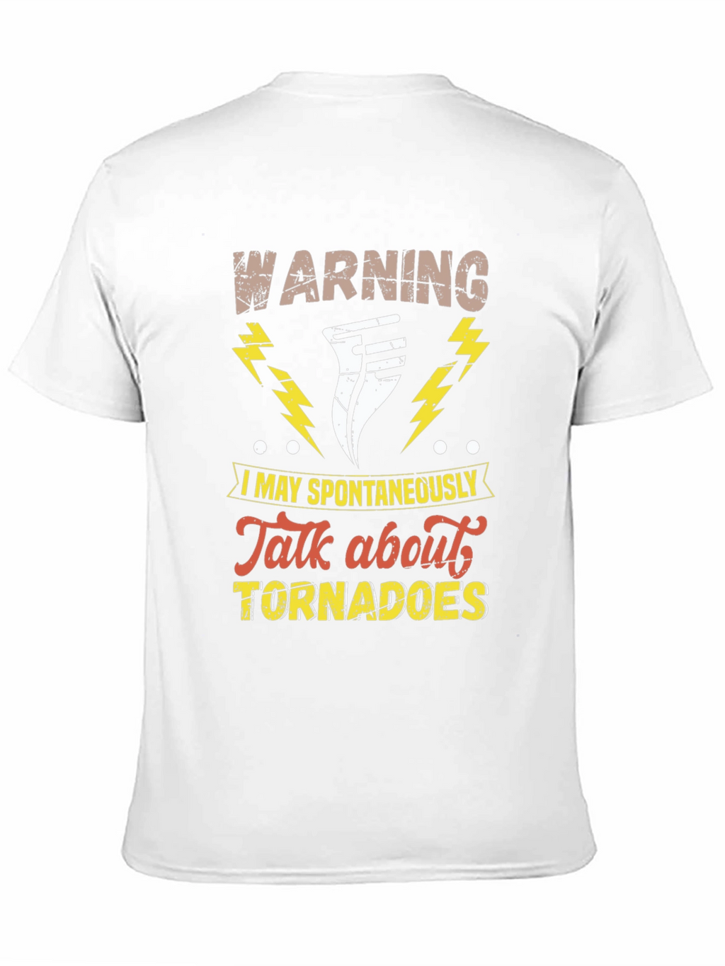 Warning Tornado T-Shirt Funny Weather Tee