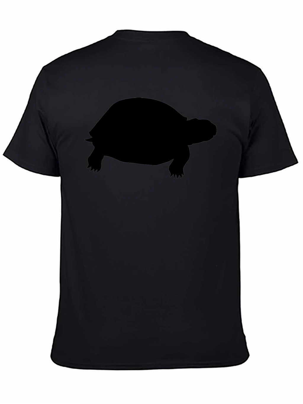 Black Turtle Silhouette T-Shirt