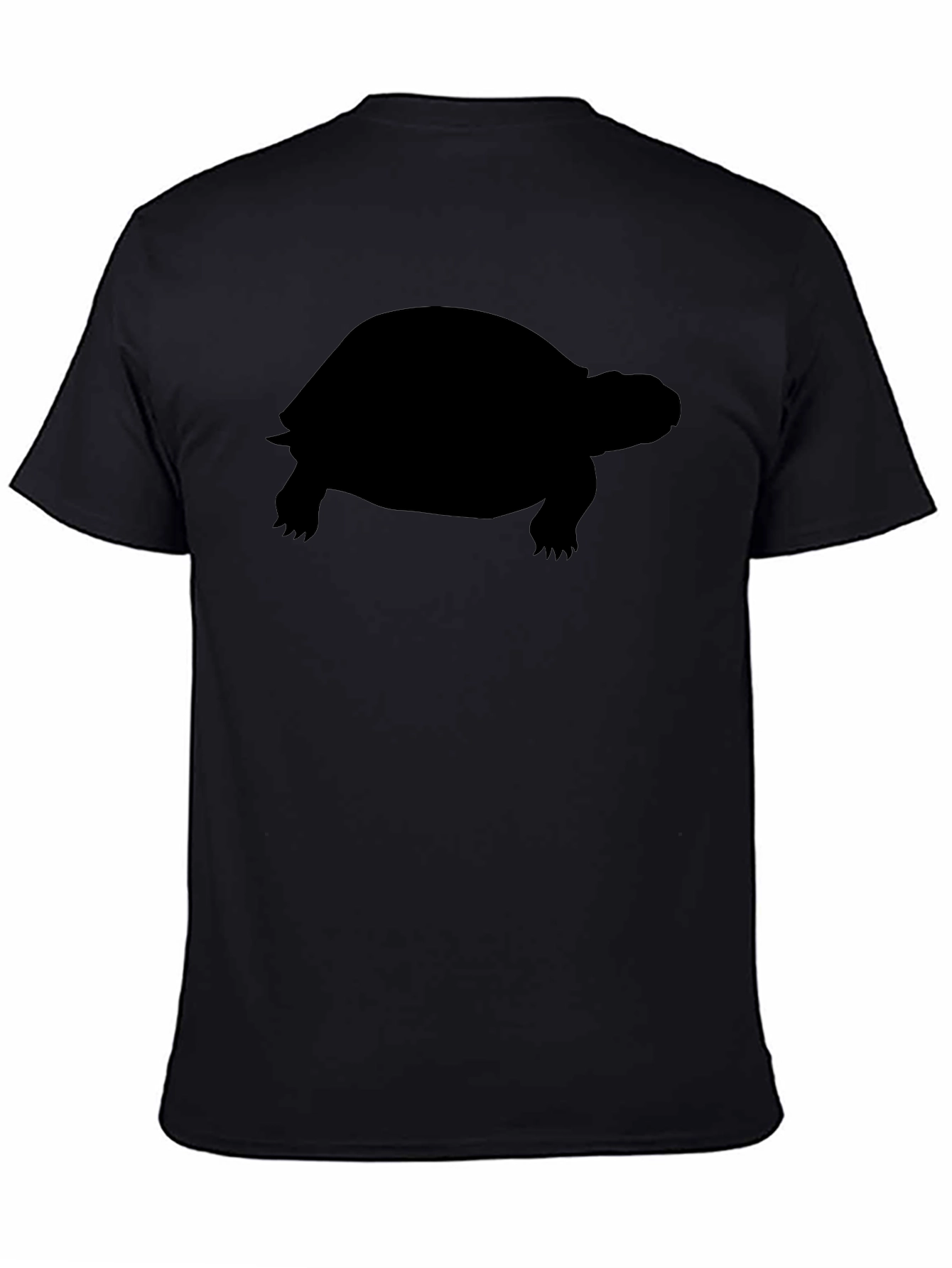 Black Turtle Silhouette T-Shirt