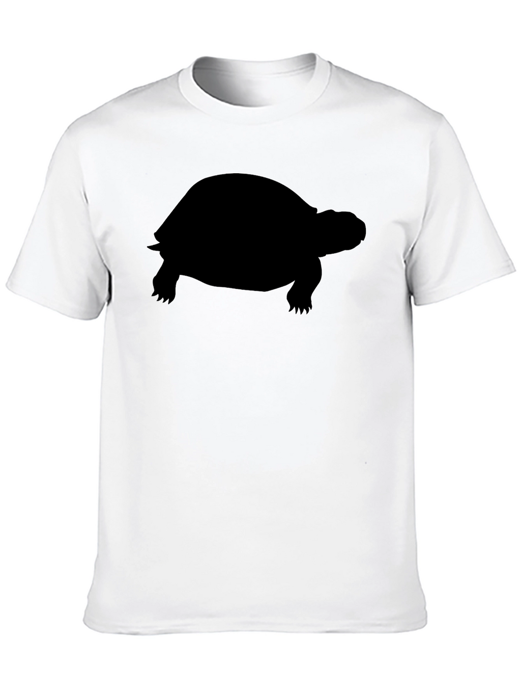 Black Turtle Silhouette T-Shirt