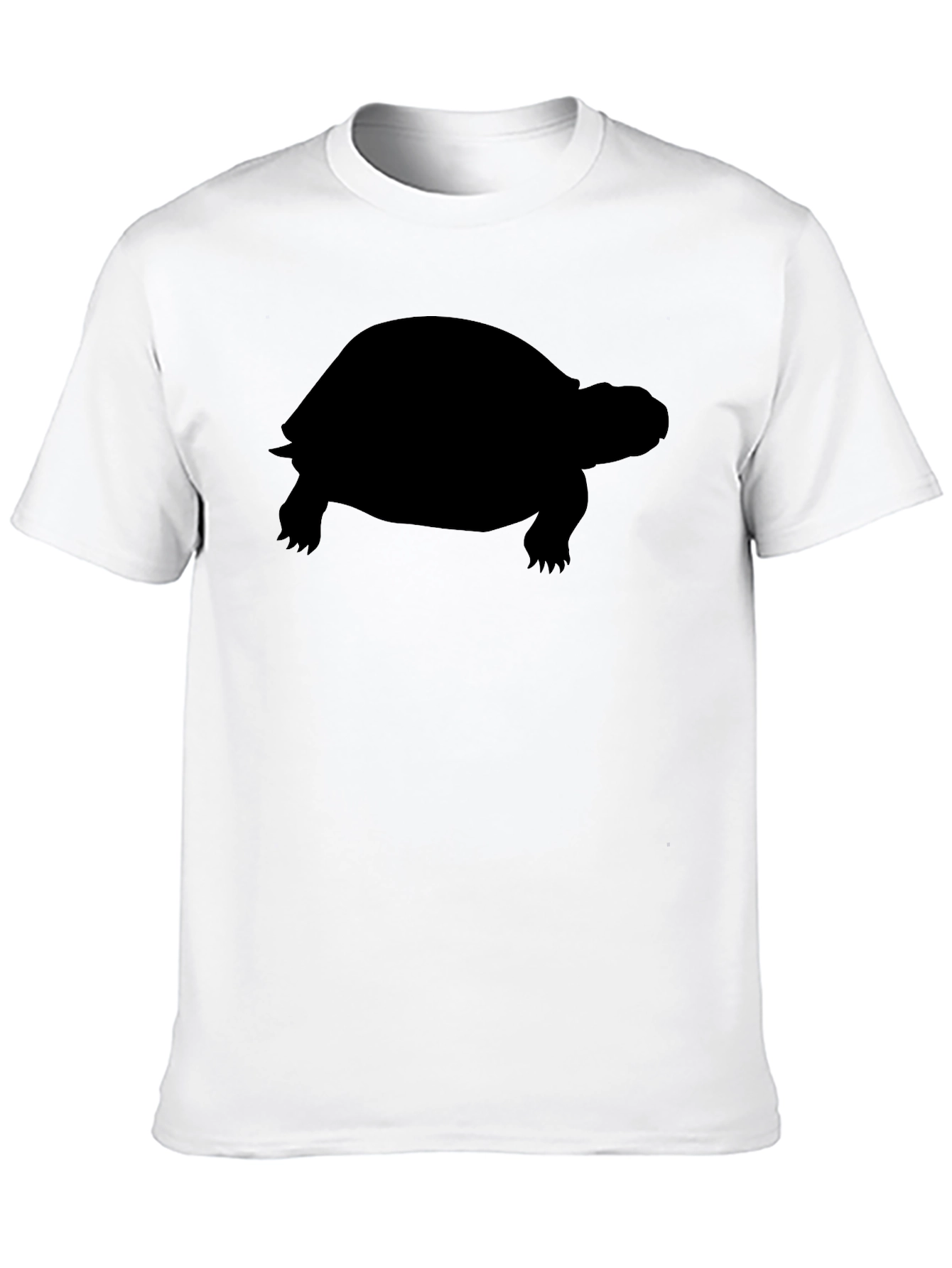 Black Turtle Silhouette T-Shirt