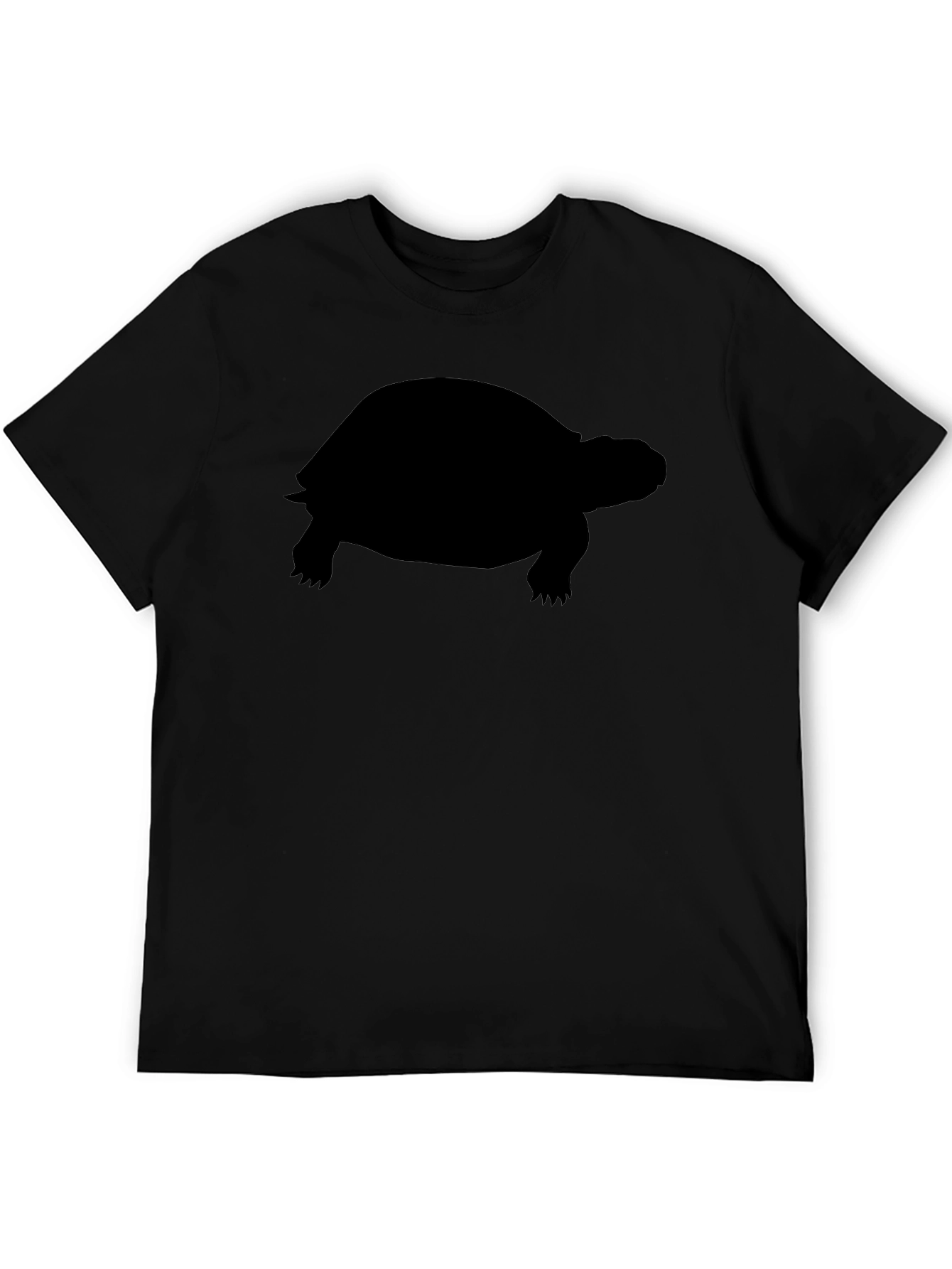 Black Turtle Silhouette T-Shirt