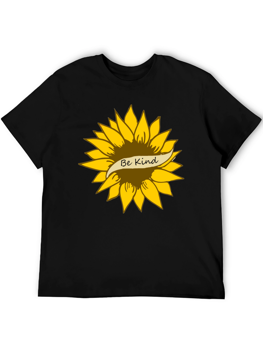 Be Kind Sunflower Graphic T-Shirt