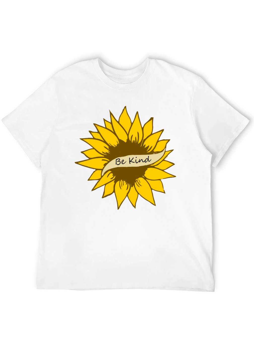 Be Kind Sunflower Graphic T-Shirt
