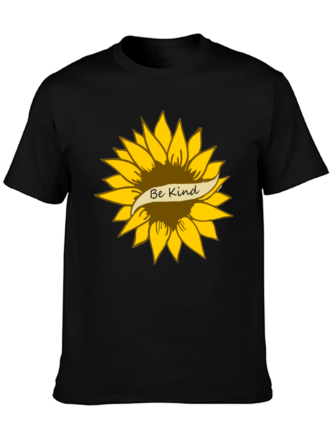 Be Kind Sunflower Graphic T-Shirt
