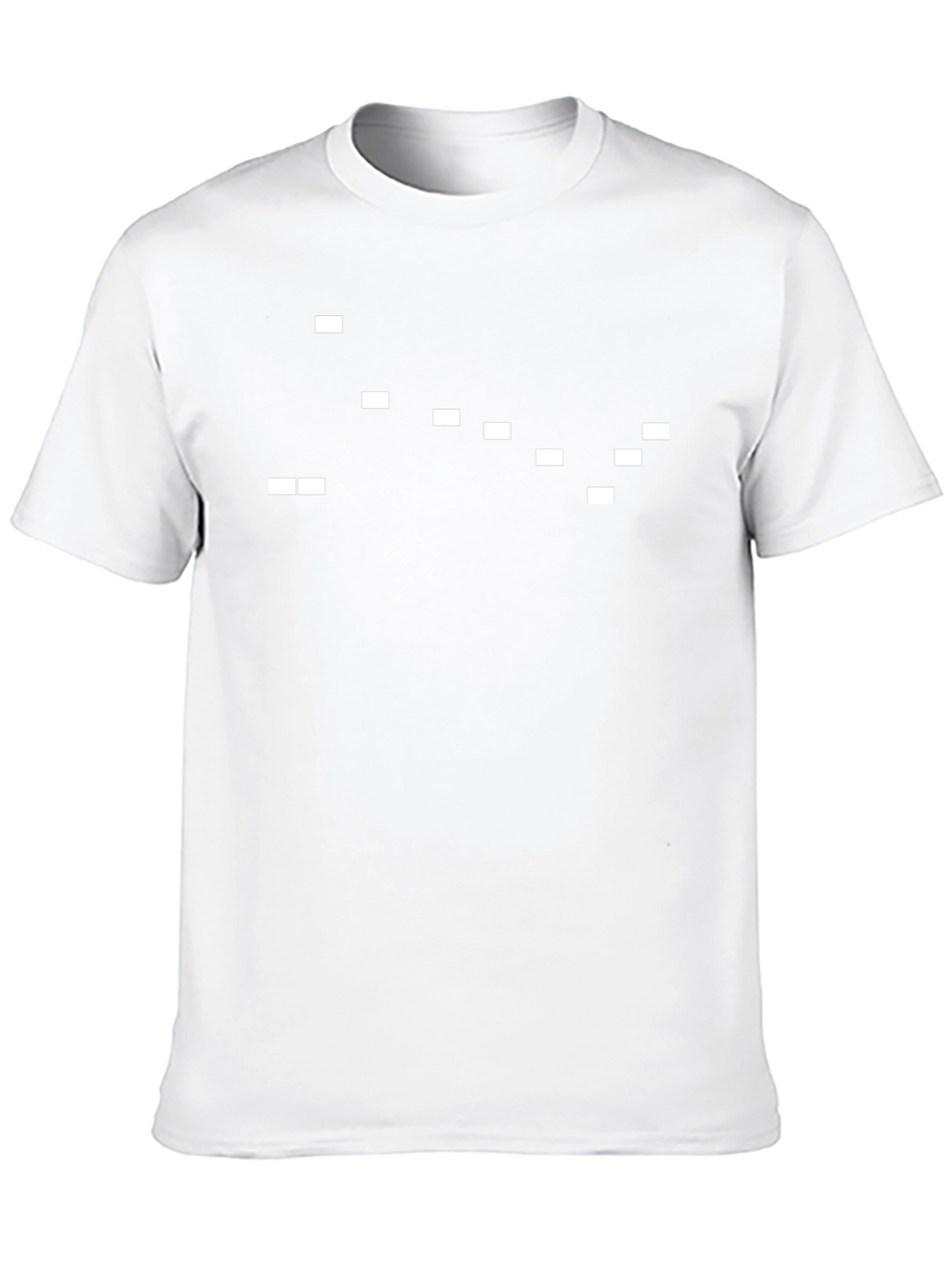 Retro Tetris Pixel Art Black T-Shirt