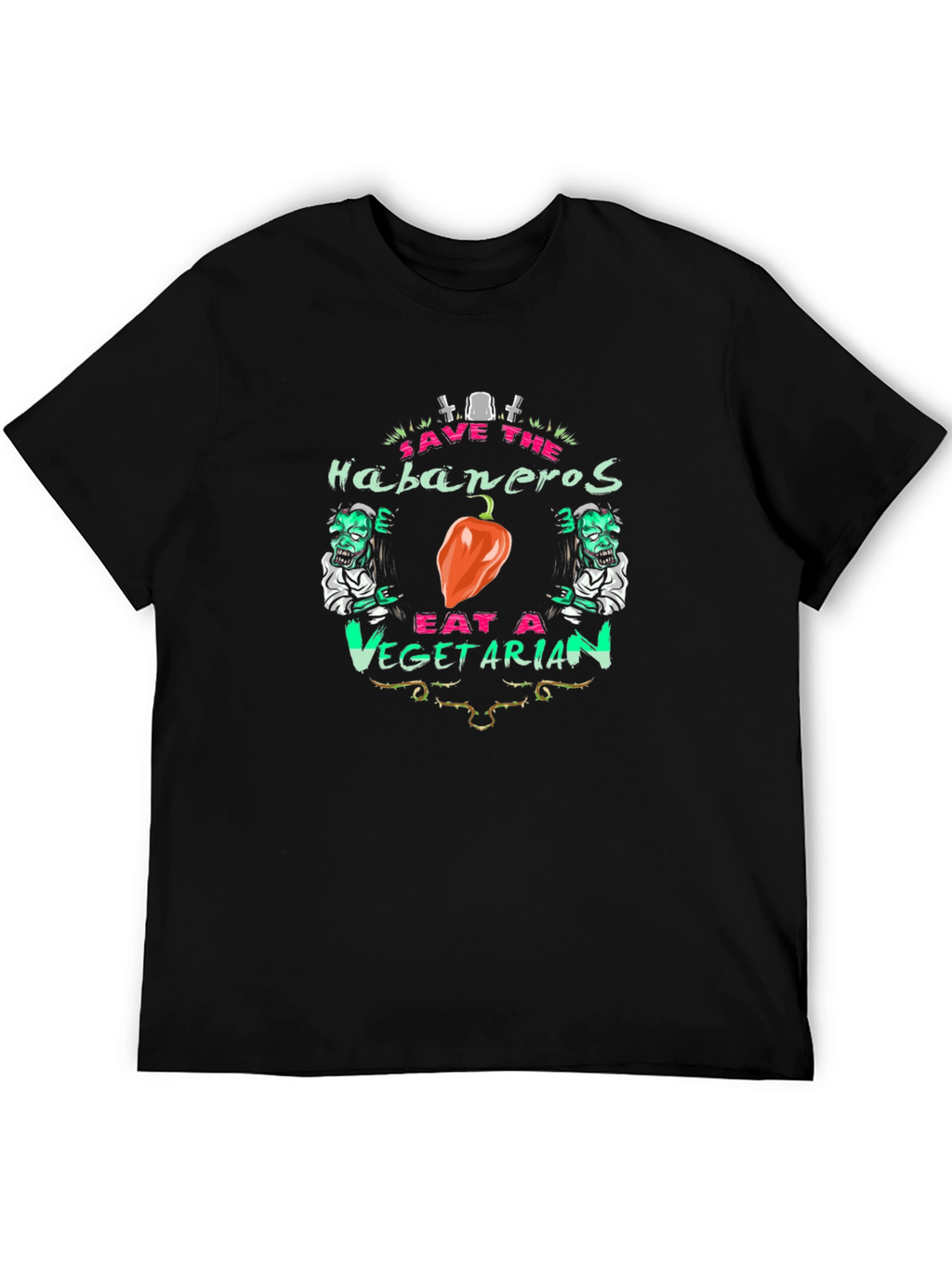 Save the Habaneros Eat a Vegetarian T-Shirt