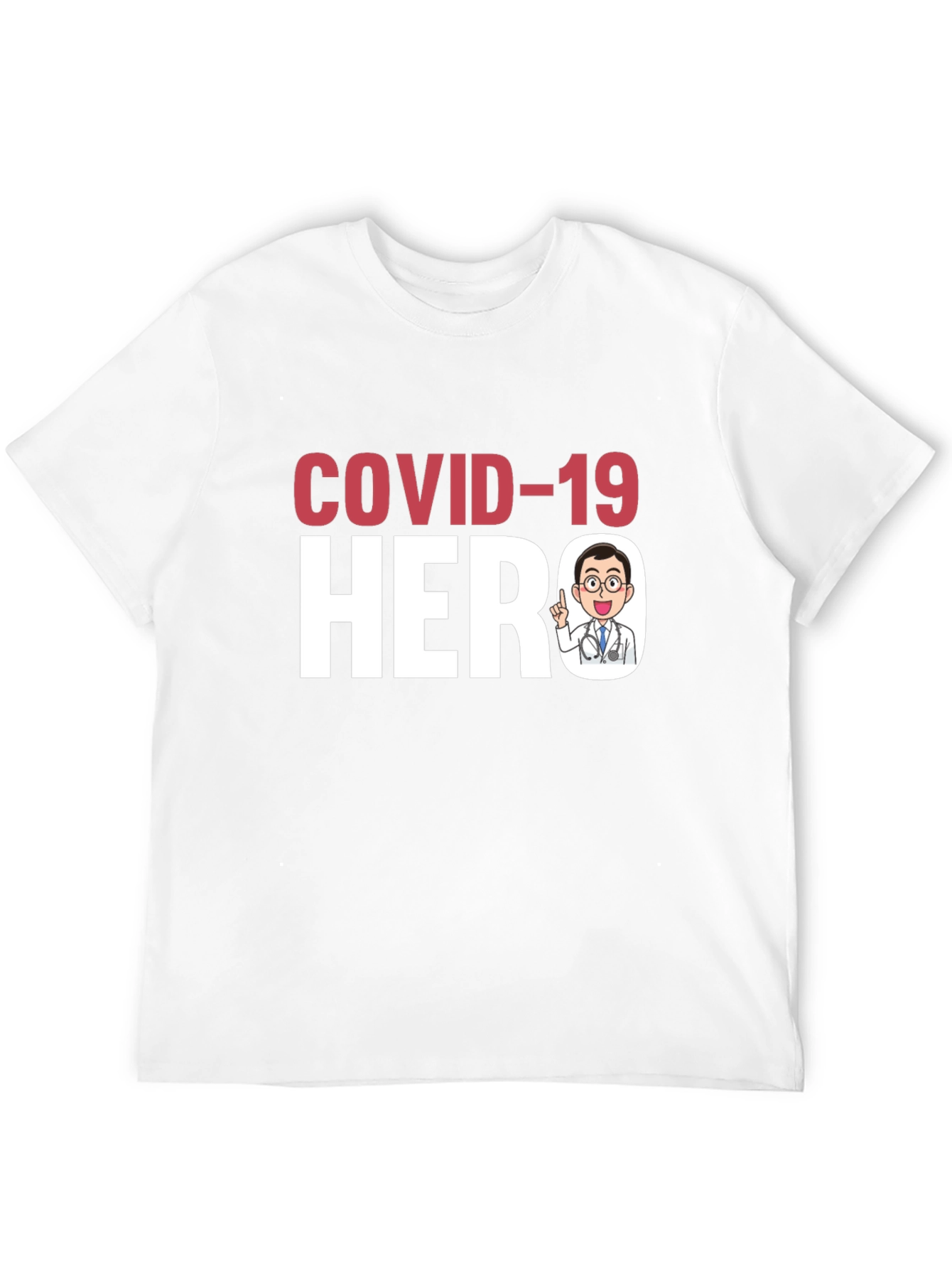 COVID-19 Hero Graphic T-Shirt