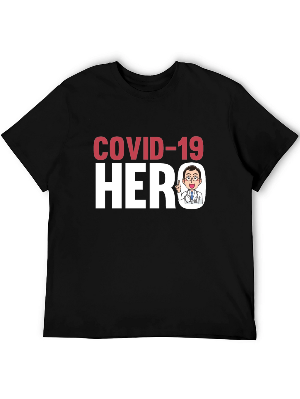 COVID-19 Hero Graphic T-Shirt