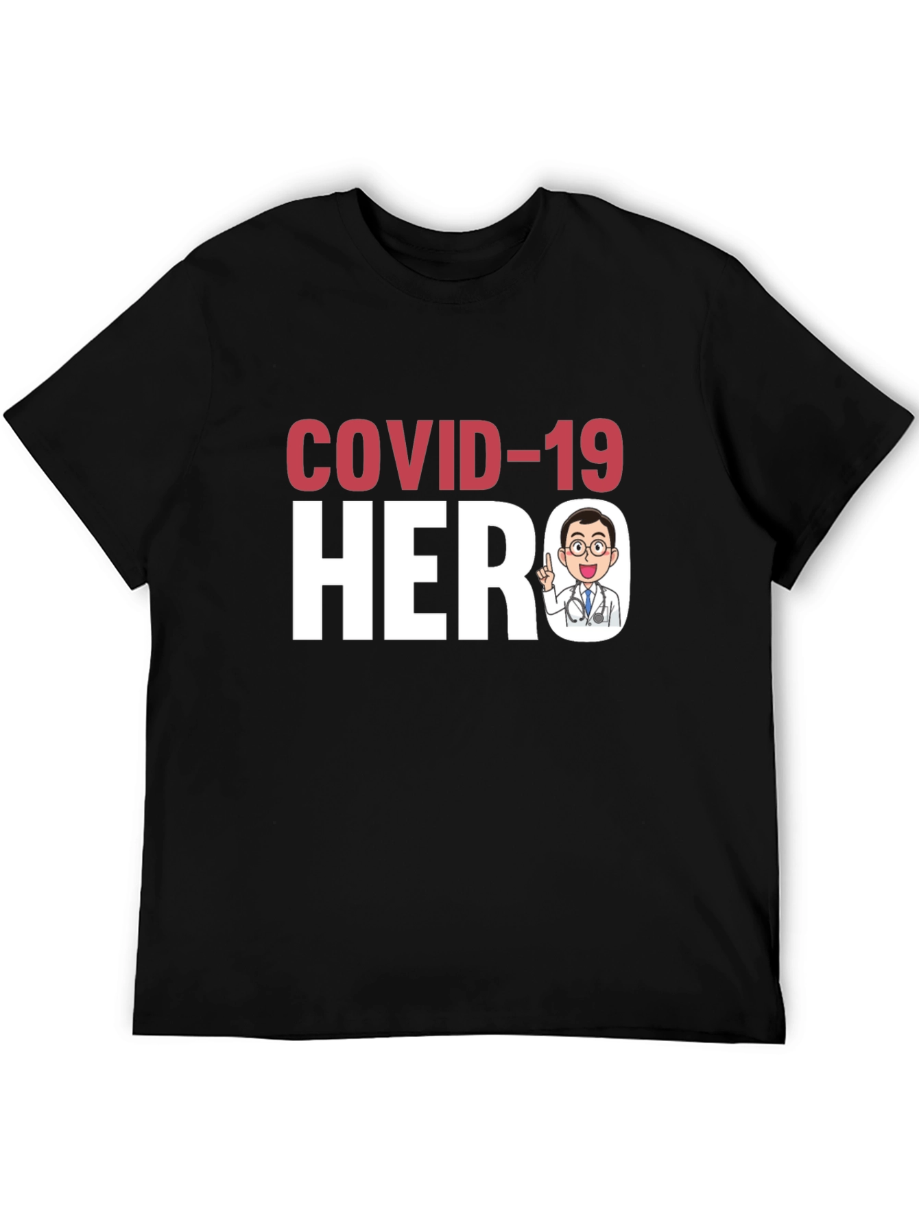 COVID-19 Hero Graphic T-Shirt