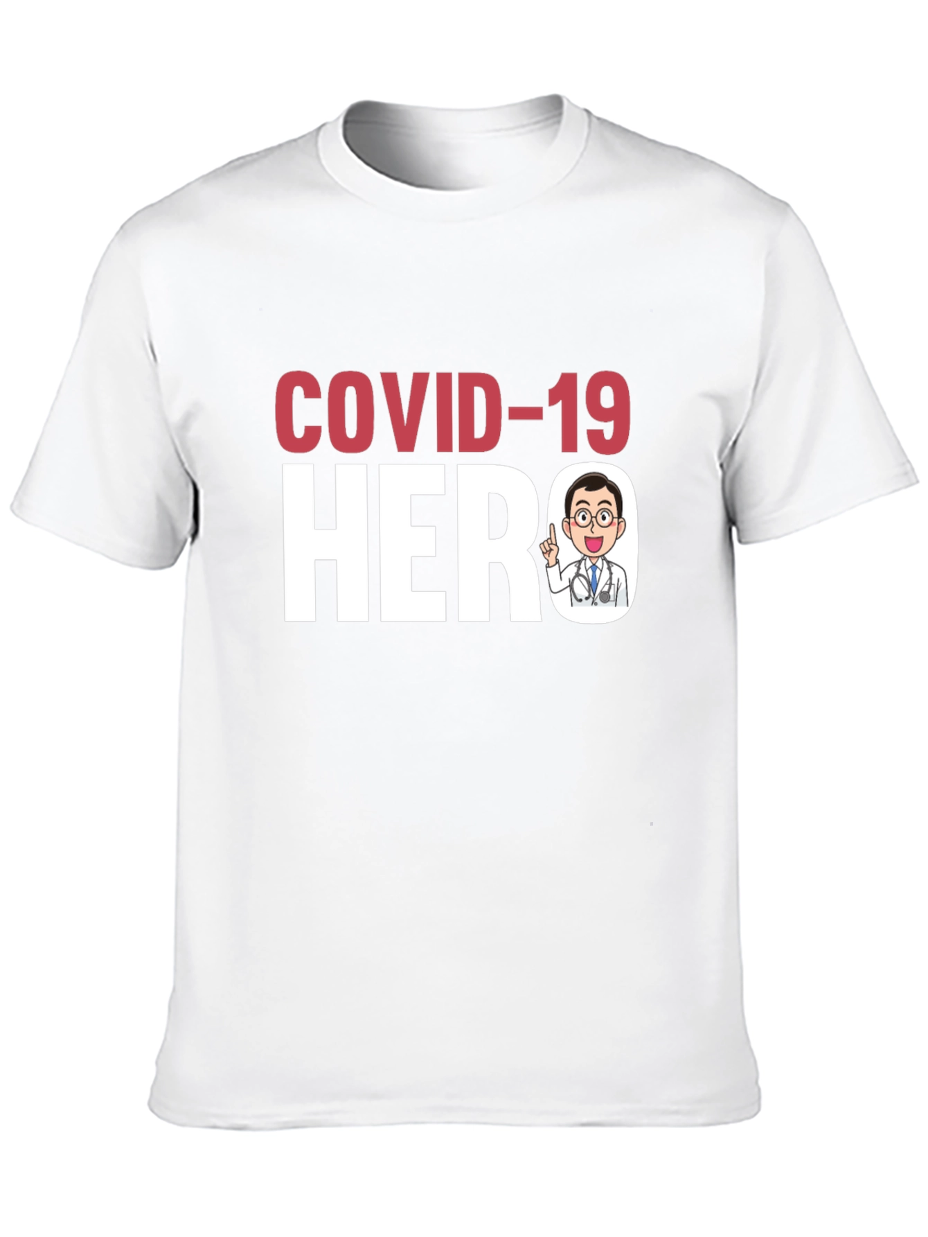 COVID-19 Hero Graphic T-Shirt