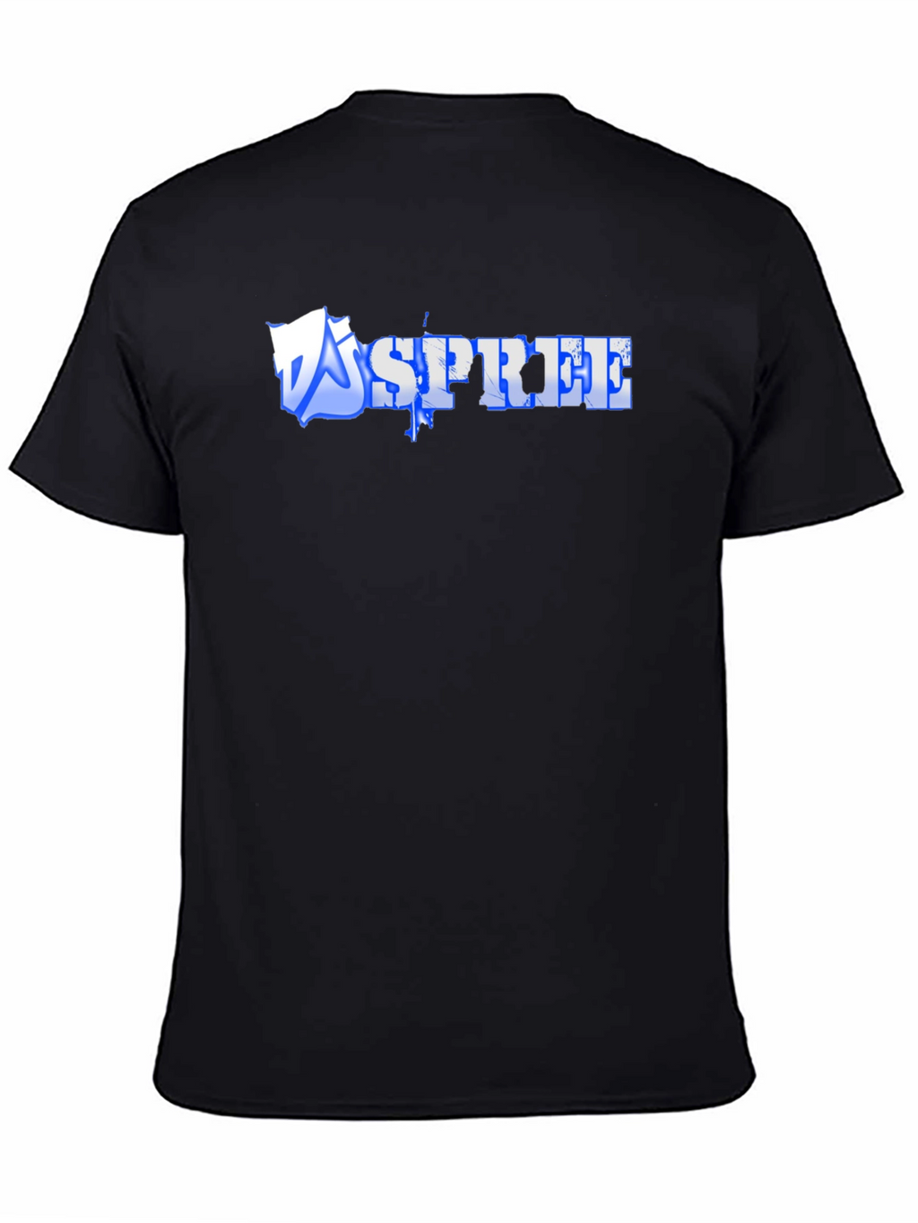 Spree Graphic Black T-Shirt