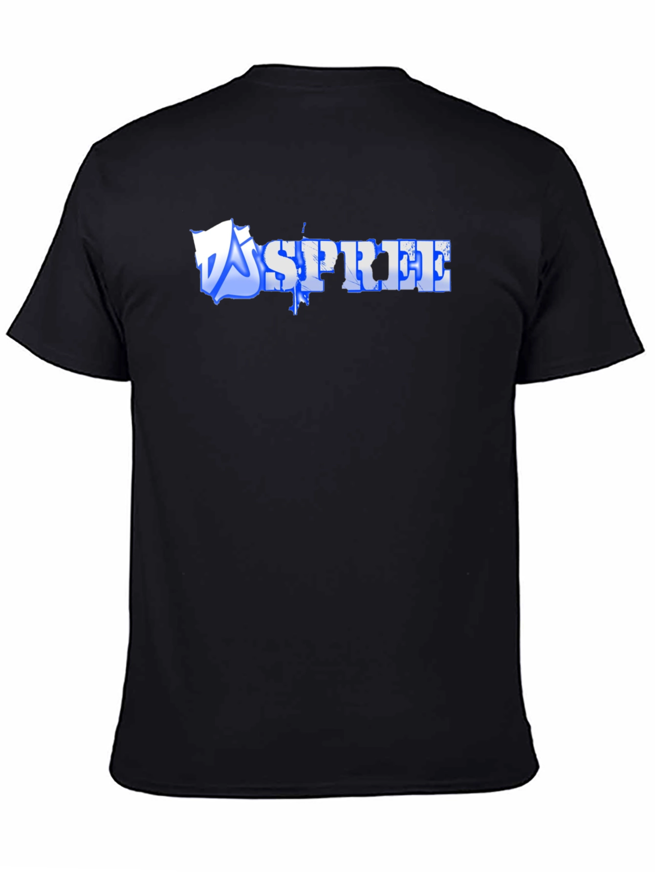 Spree Graphic Black T-Shirt