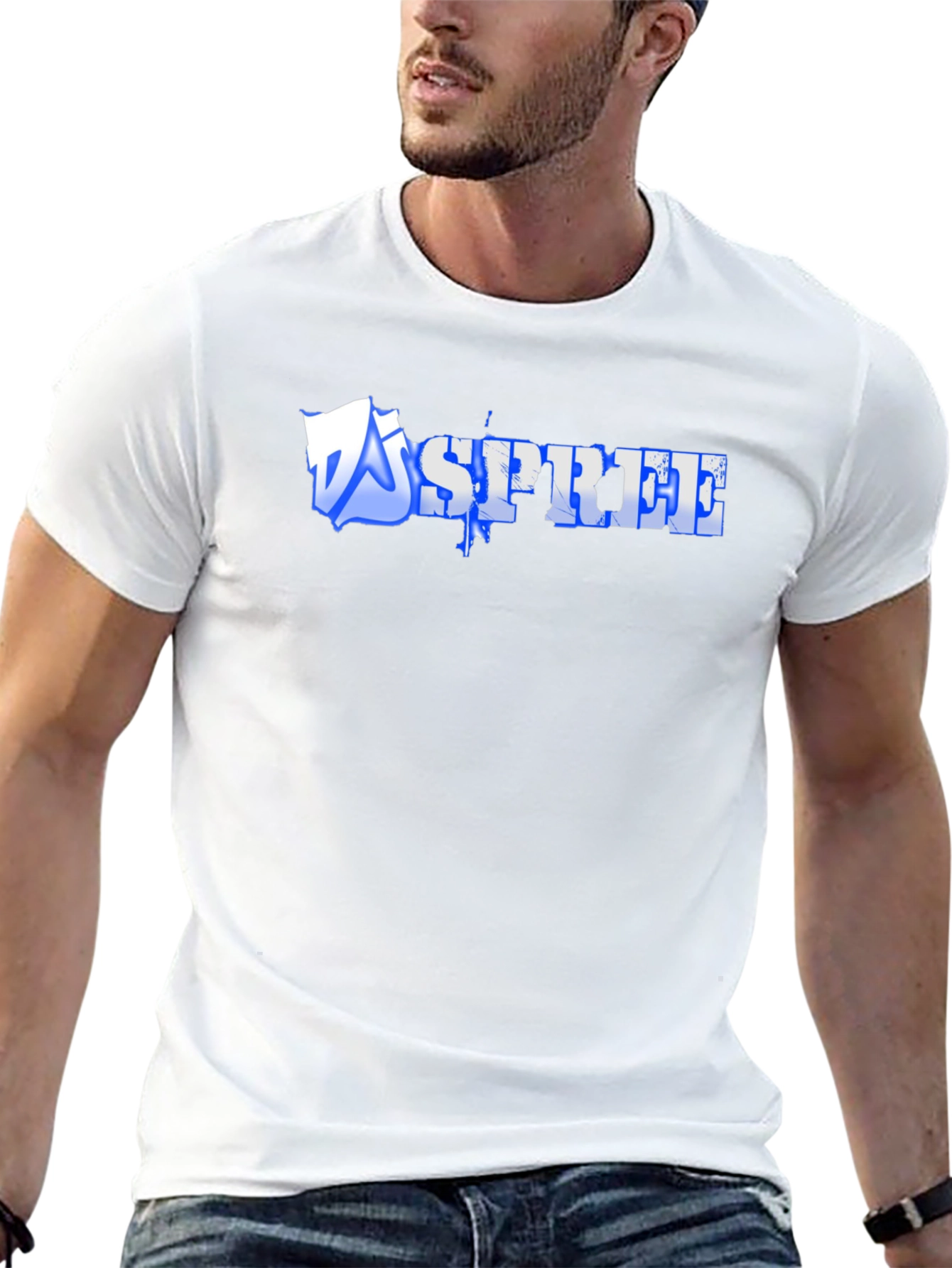 Spree Graphic Black T-Shirt