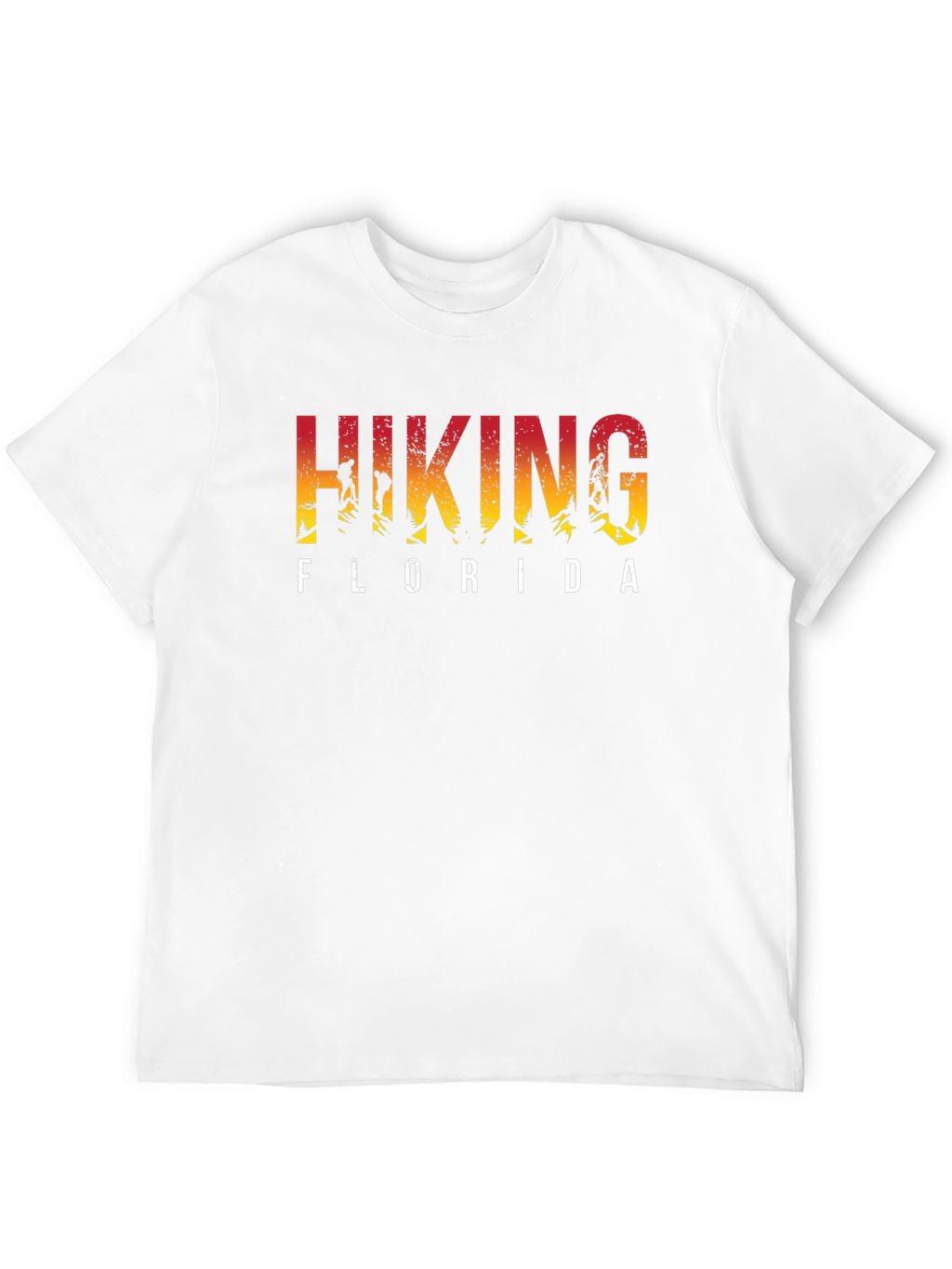 Hiking Florida Black T-Shirt Graphic Tee