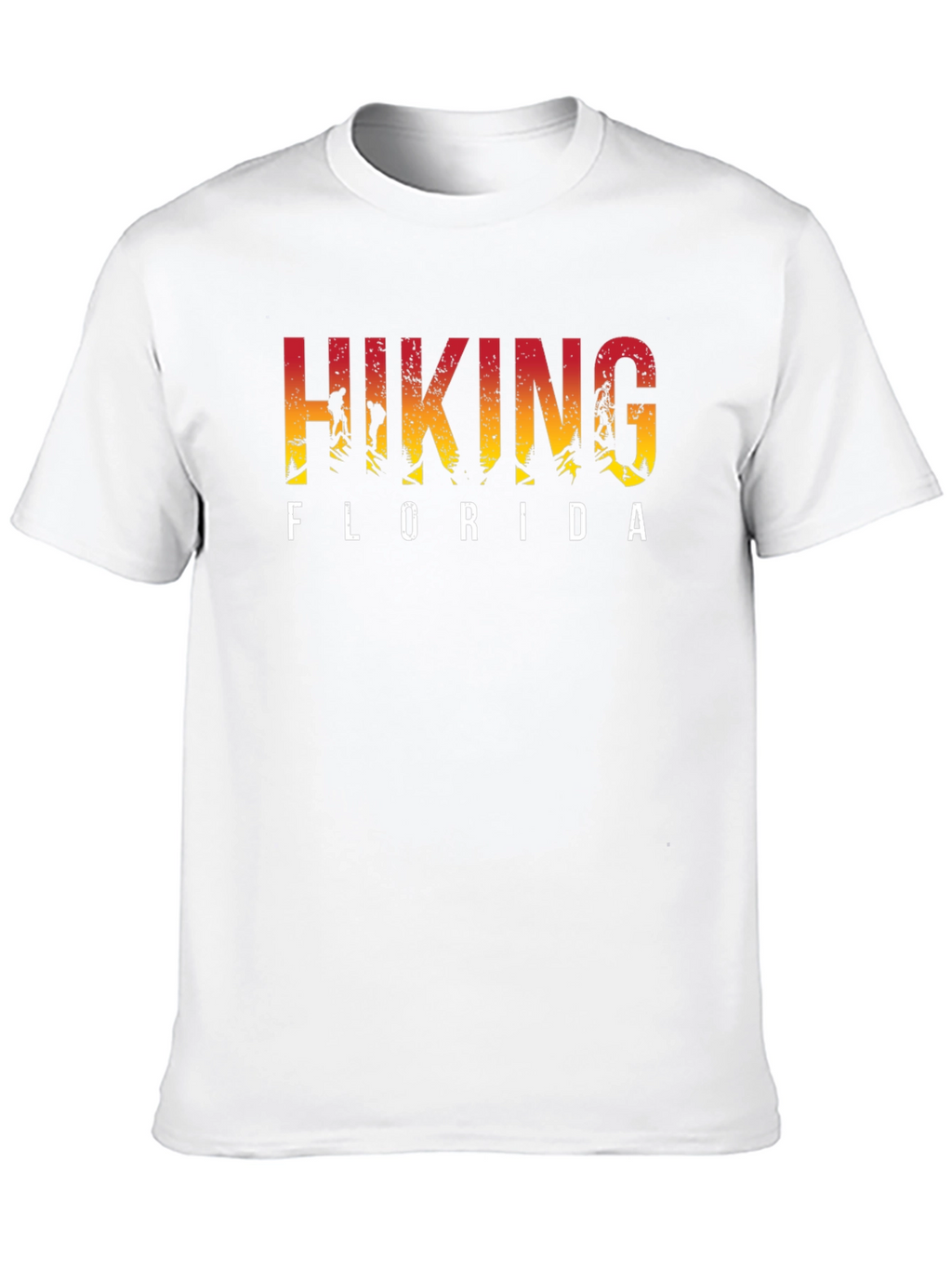 Hiking Florida Black T-Shirt Graphic Tee