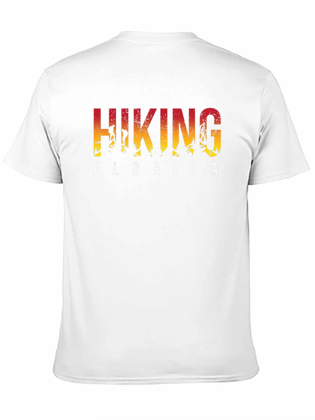 Hiking Florida Black T-Shirt Graphic Tee
