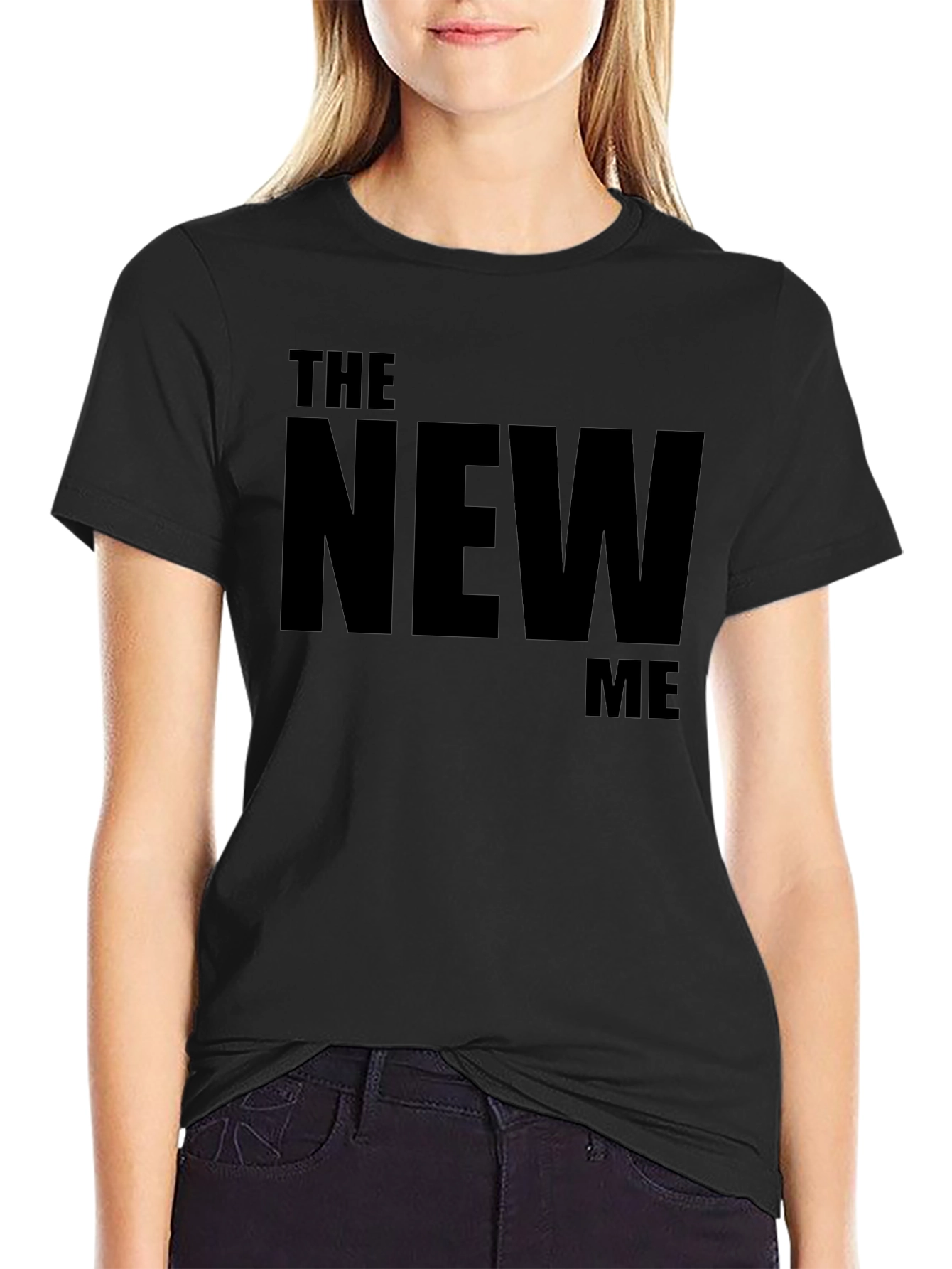 The New Me Black T-Shirt