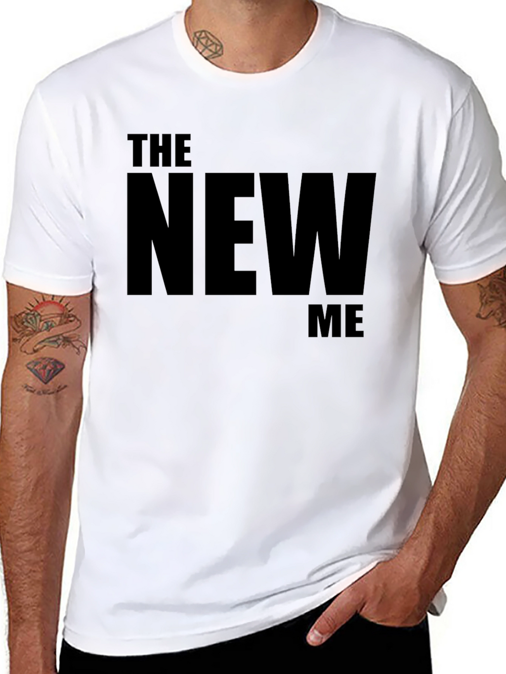 The New Me Black T-Shirt