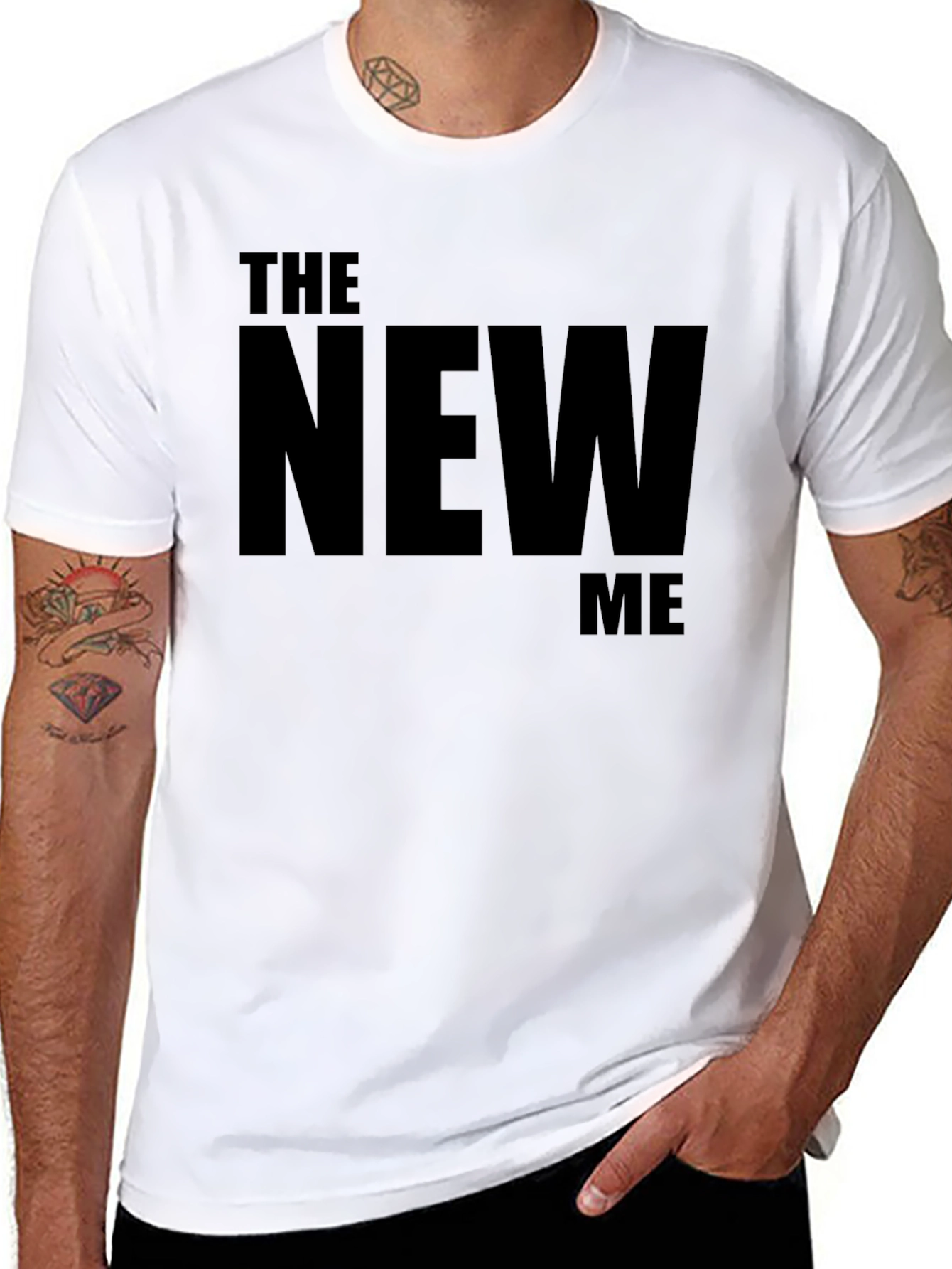 The New Me Black T-Shirt