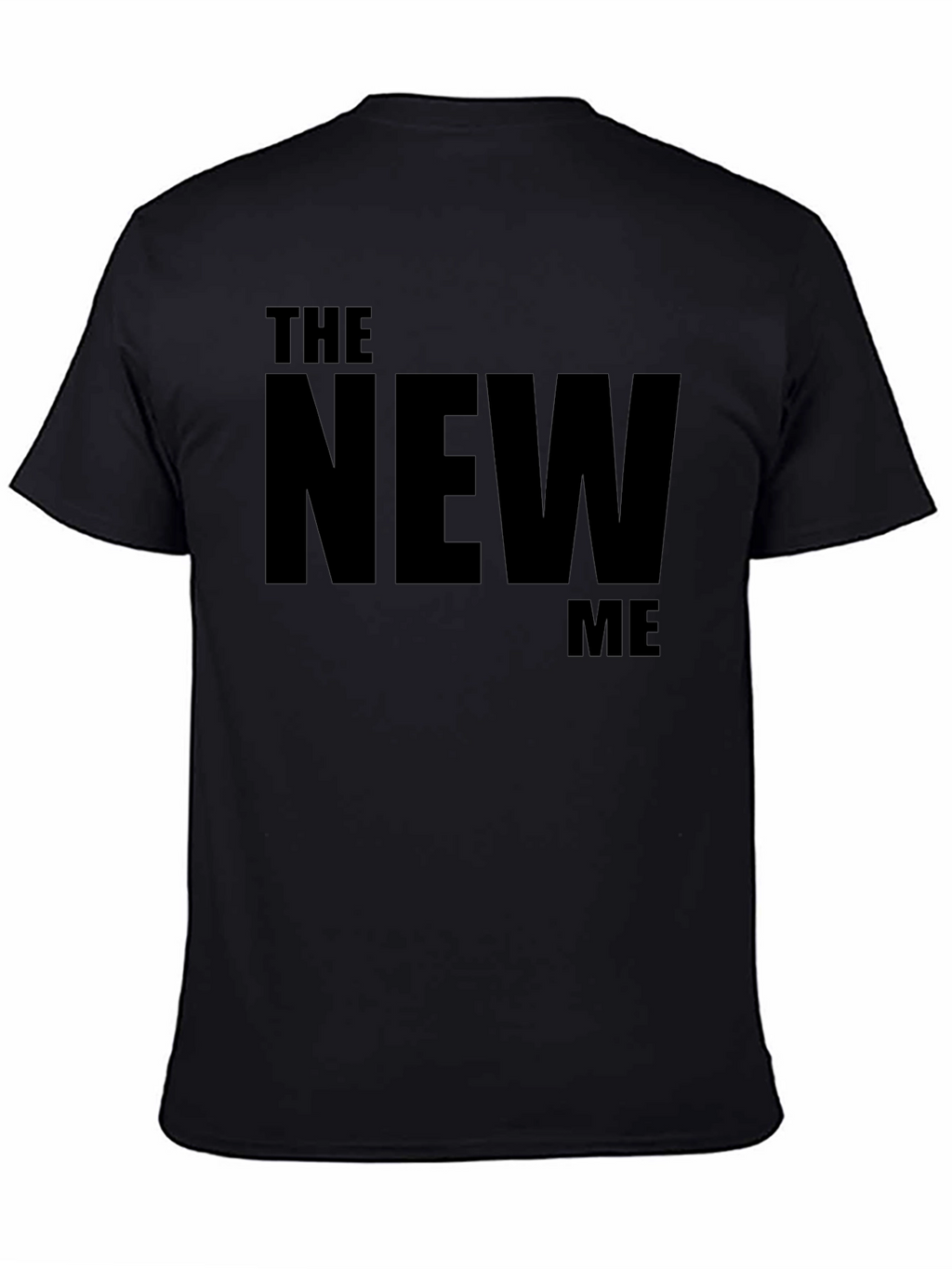 The New Me Black T-Shirt