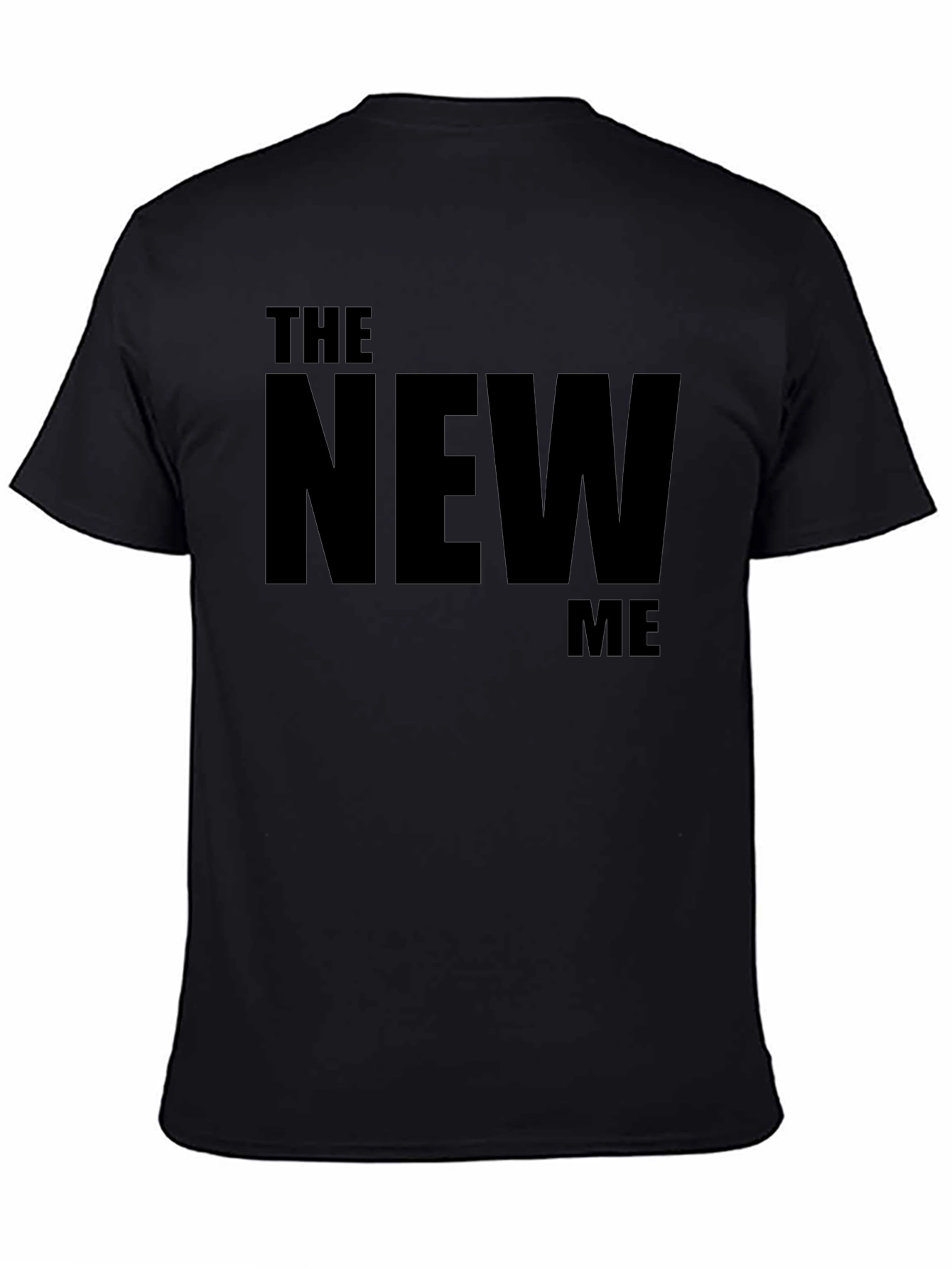 The New Me Black T-Shirt