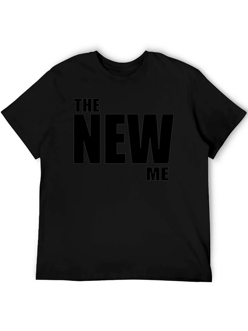 The New Me Black T-Shirt