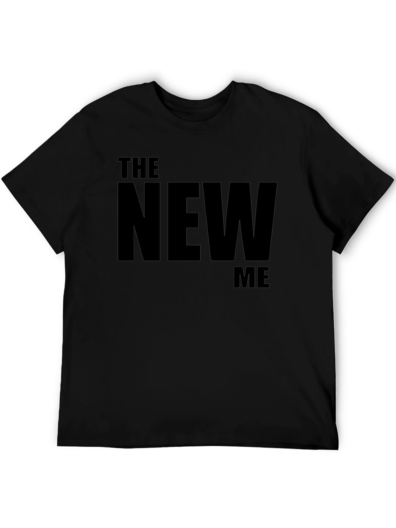 The New Me Black T-Shirt