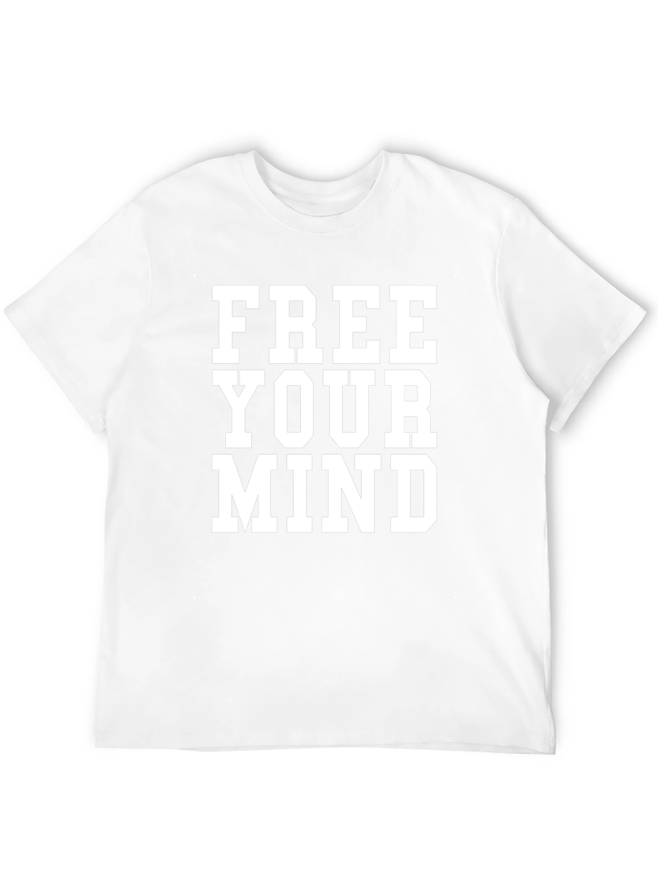 Free Your Mind Graphic T-Shirt - Black