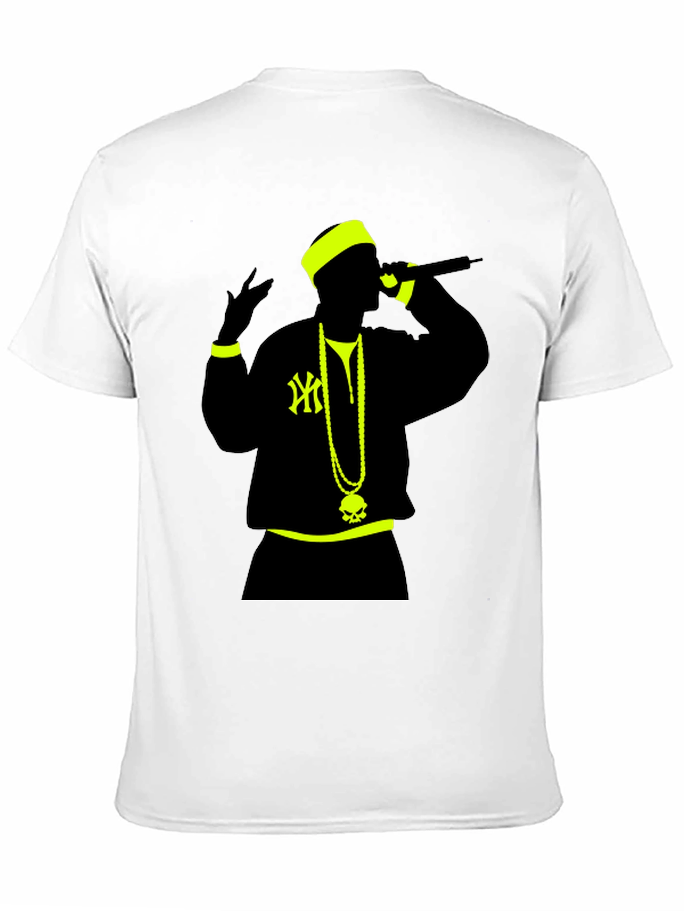 Hip Hop Icon Graphic Tee - Black