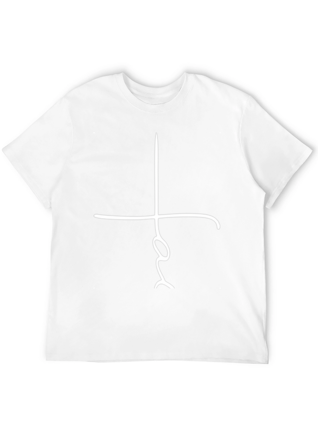 Faith Symbol T-Shirt - Stylish Religious Apparel