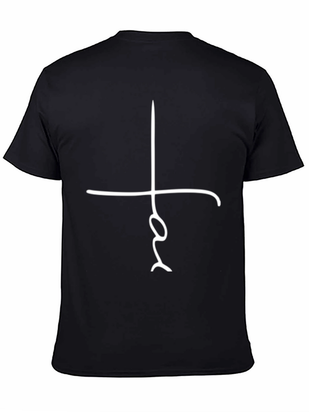 Faith Symbol T-Shirt - Stylish Religious Apparel