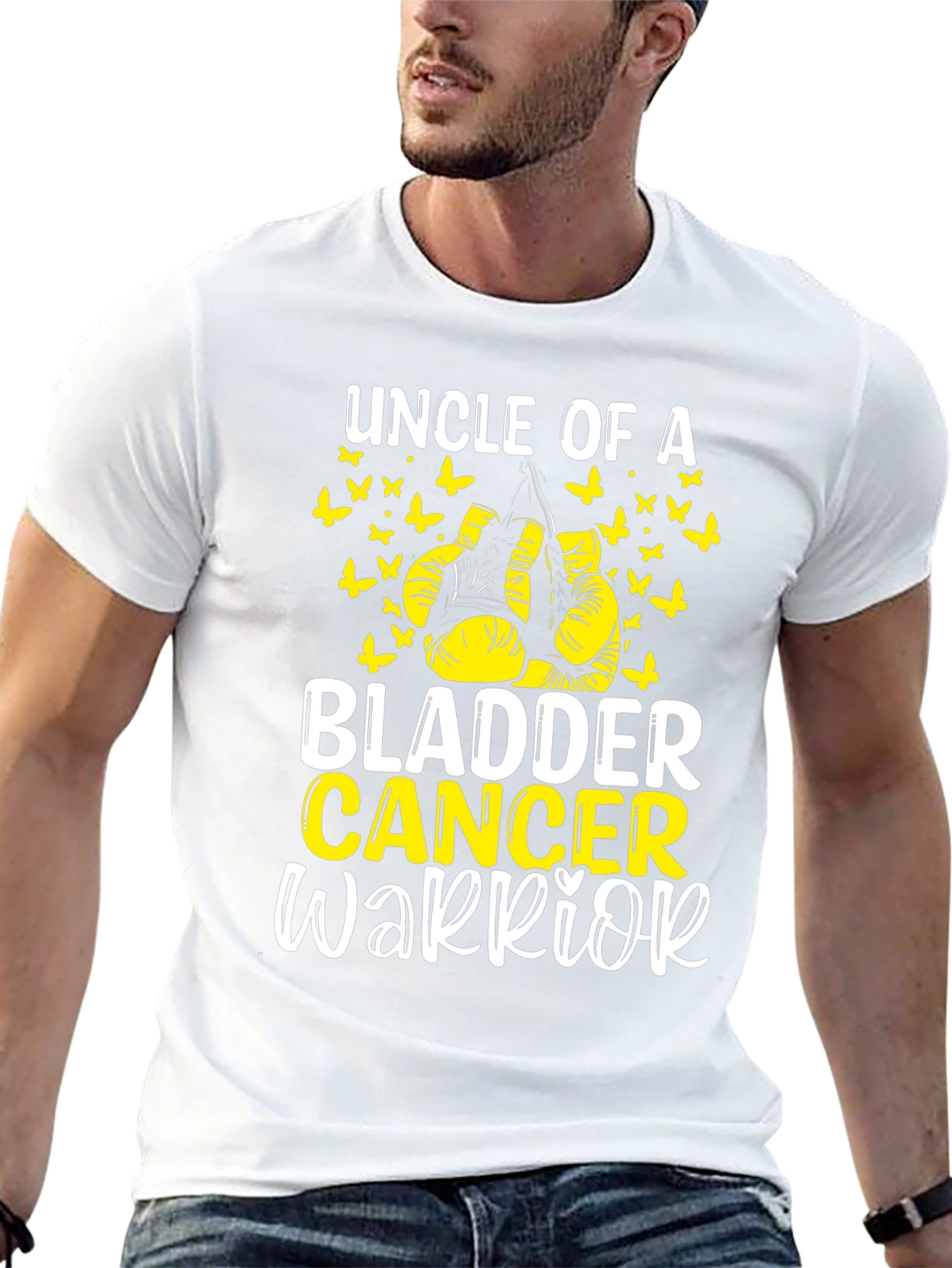 Uncle of a Bladder Cancer Warrior T-Shirt