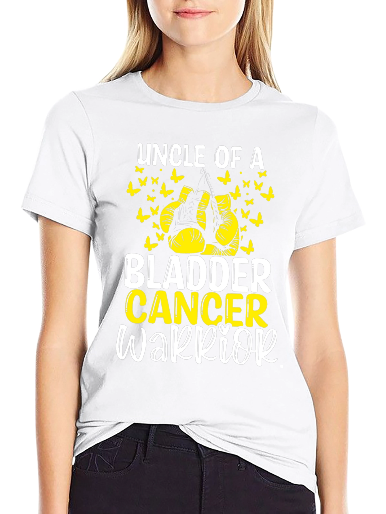 Uncle of a Bladder Cancer Warrior T-Shirt
