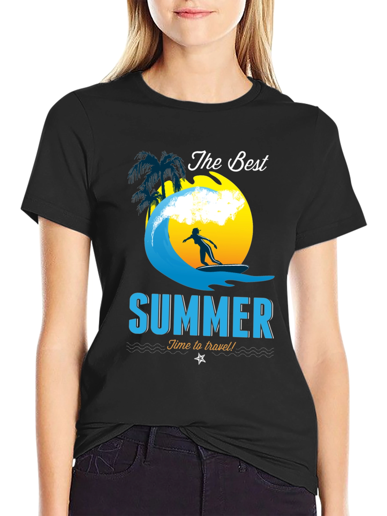 The Best Summer Travel T-Shirt - Graphic Tee