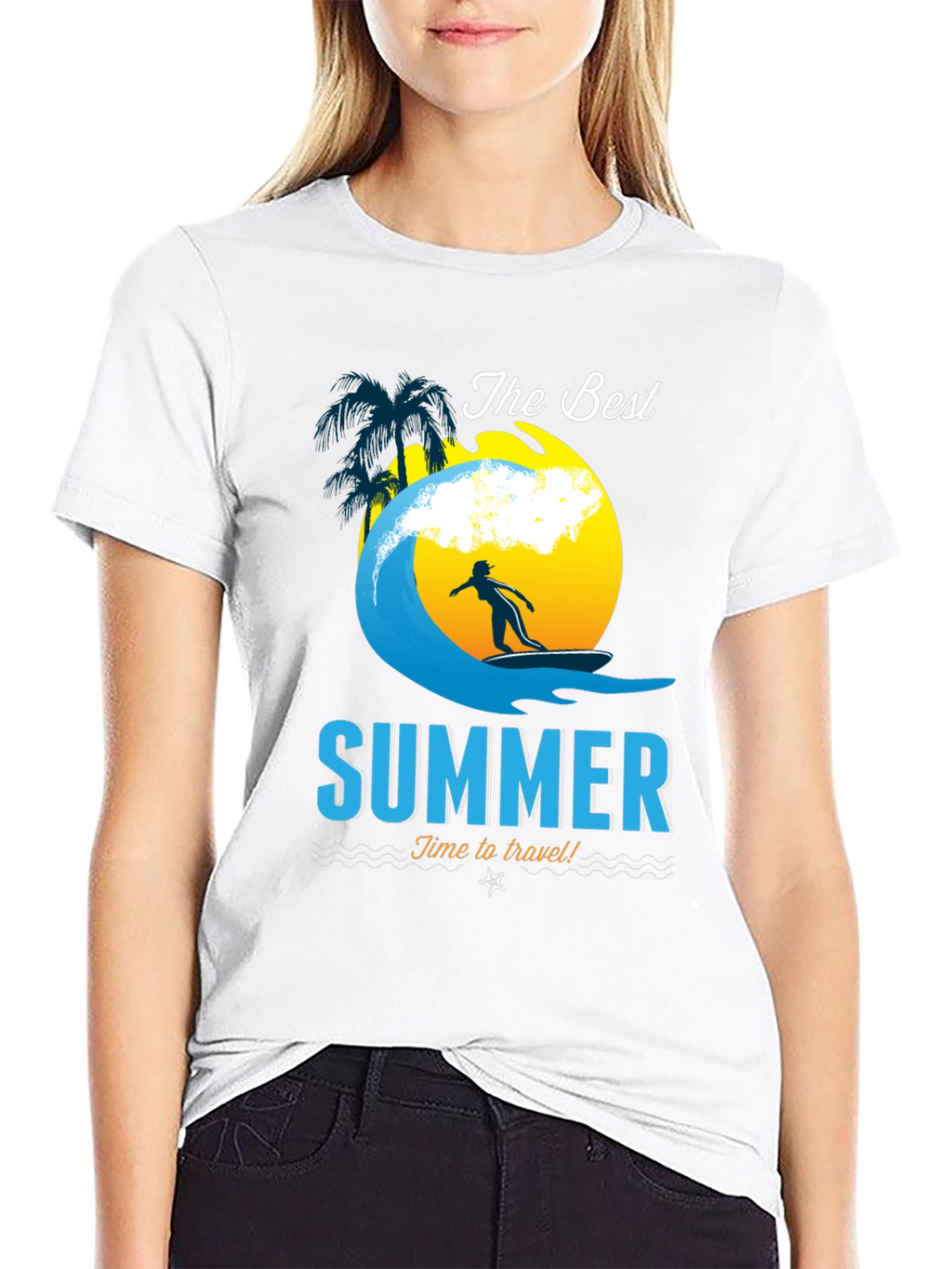 The Best Summer Travel T-Shirt - Graphic Tee