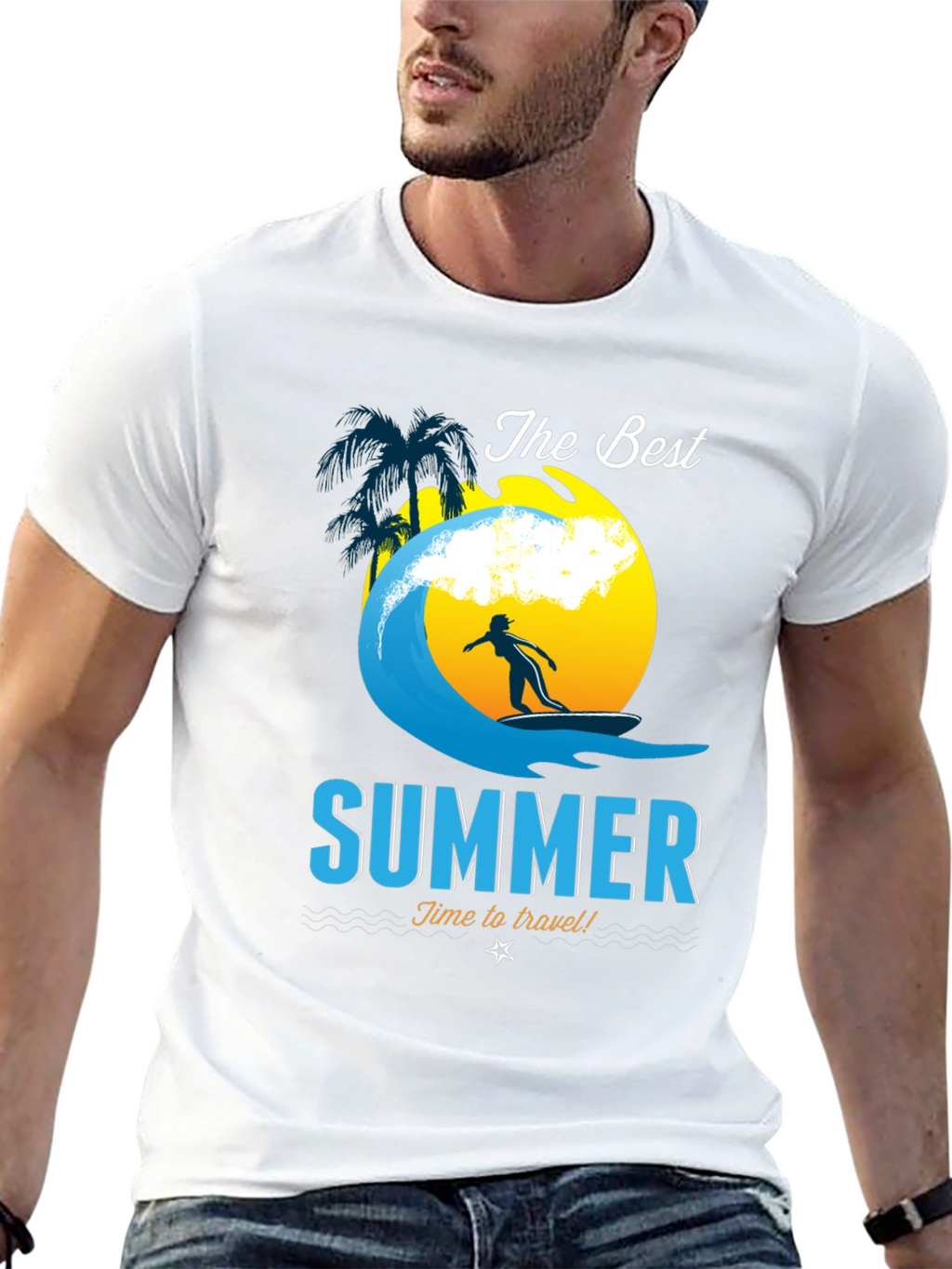 The Best Summer Travel T-Shirt - Graphic Tee