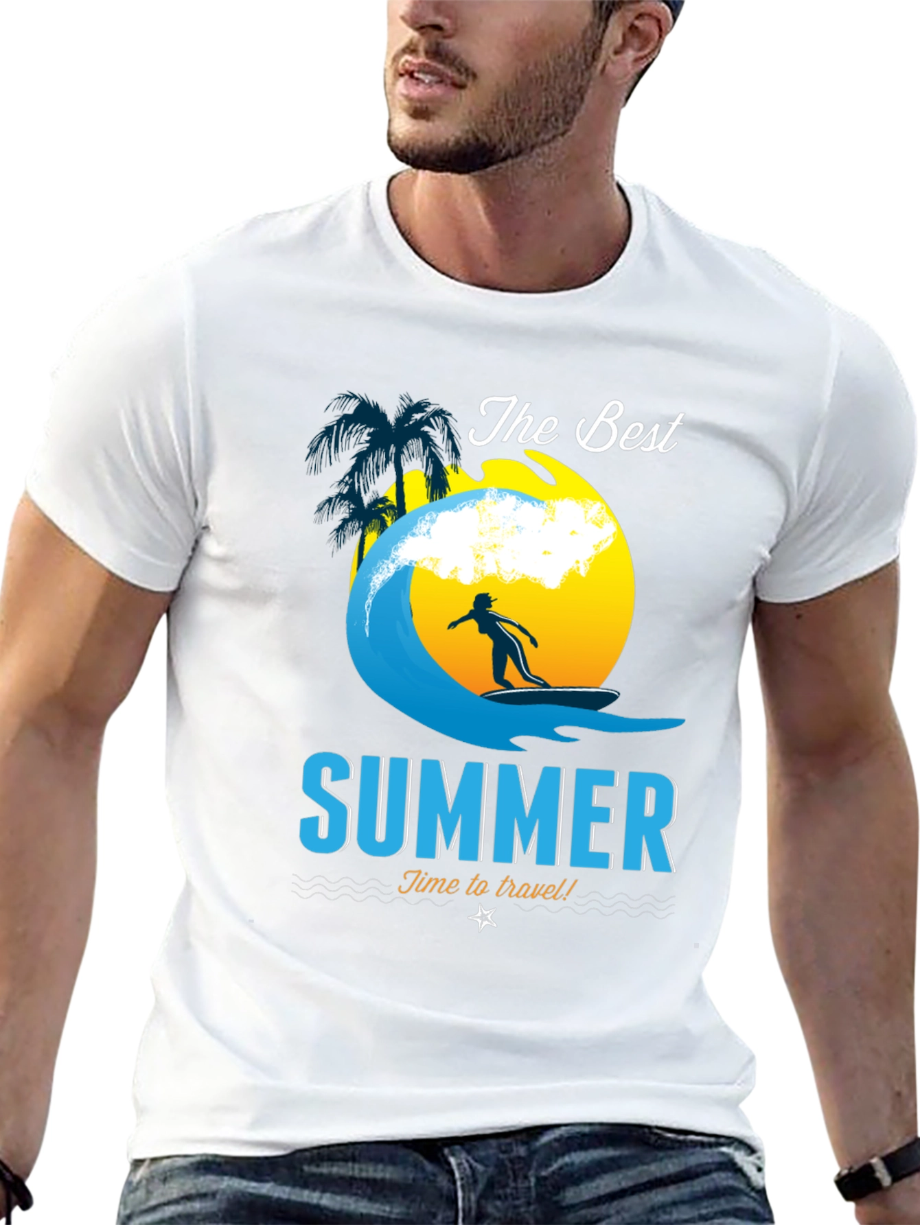 The Best Summer Travel T-Shirt - Graphic Tee