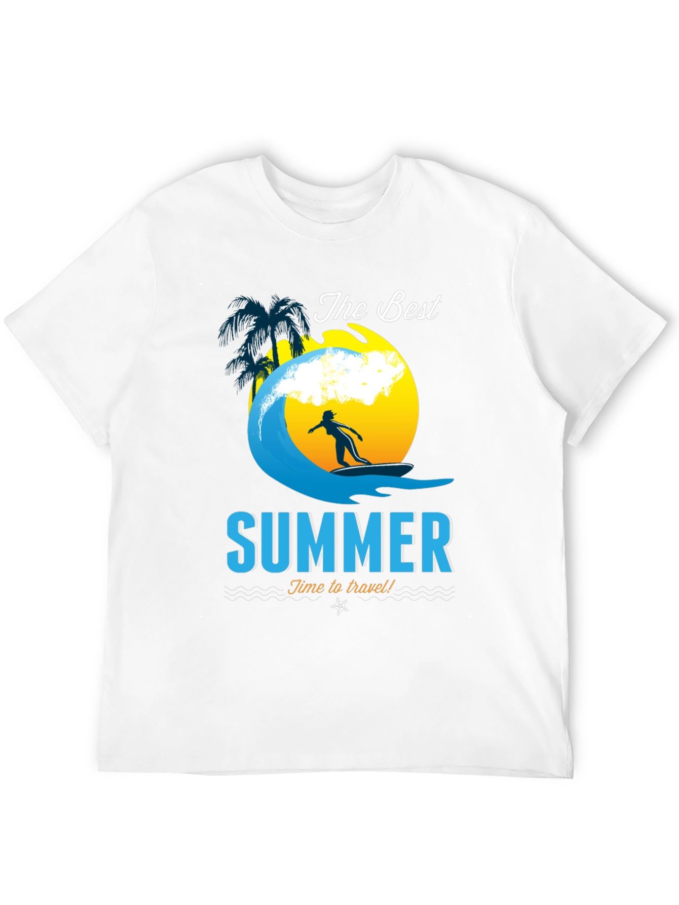 The Best Summer Travel T-Shirt - Graphic Tee