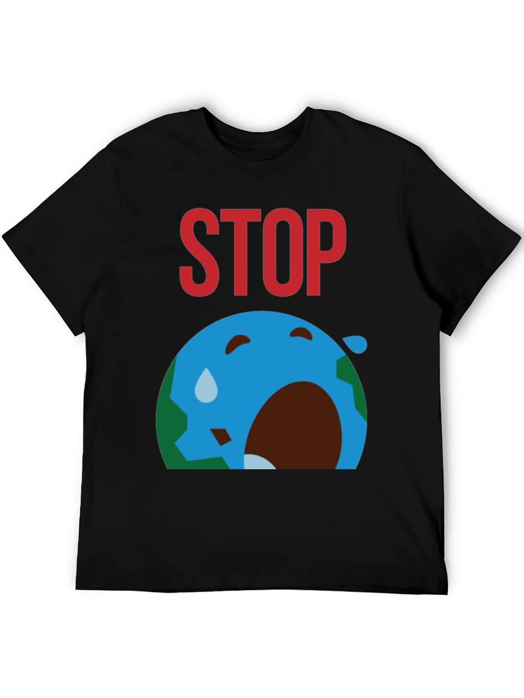 Stop Hurting Earth T-Shirt - Environmental Awareness Tee