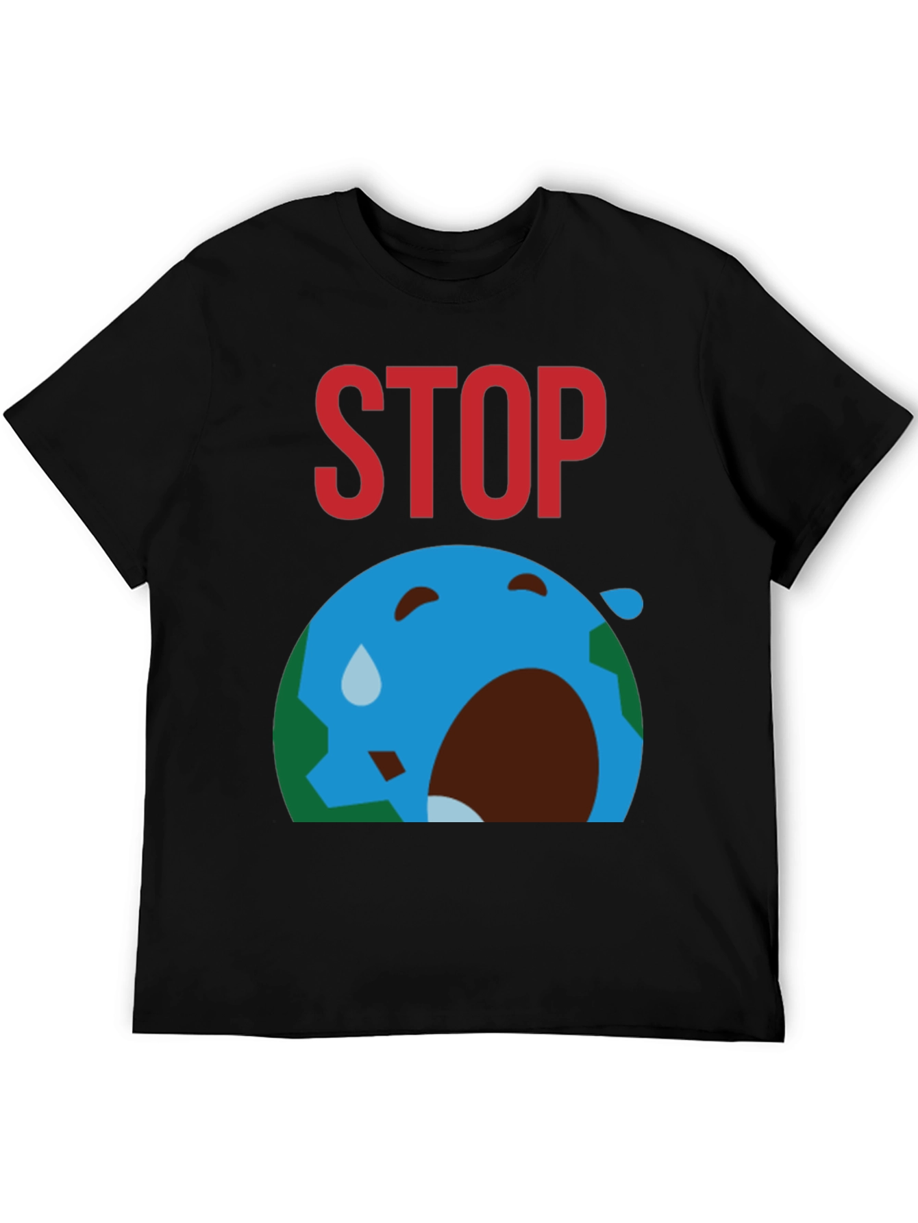 Stop Hurting Earth T-Shirt - Environmental Awareness Tee