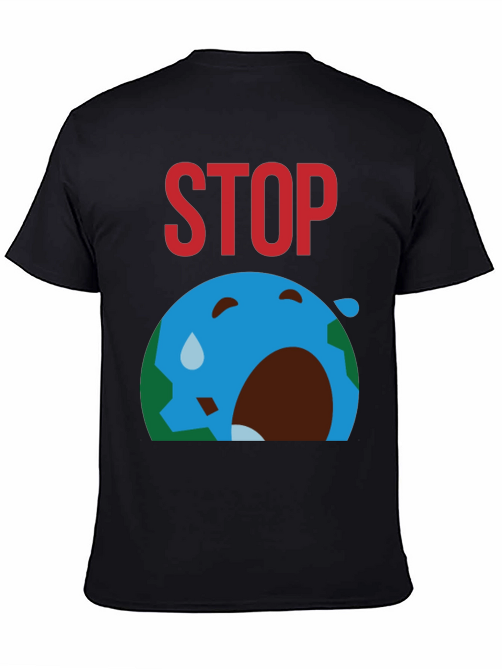 Stop Hurting Earth T-Shirt - Environmental Awareness Tee