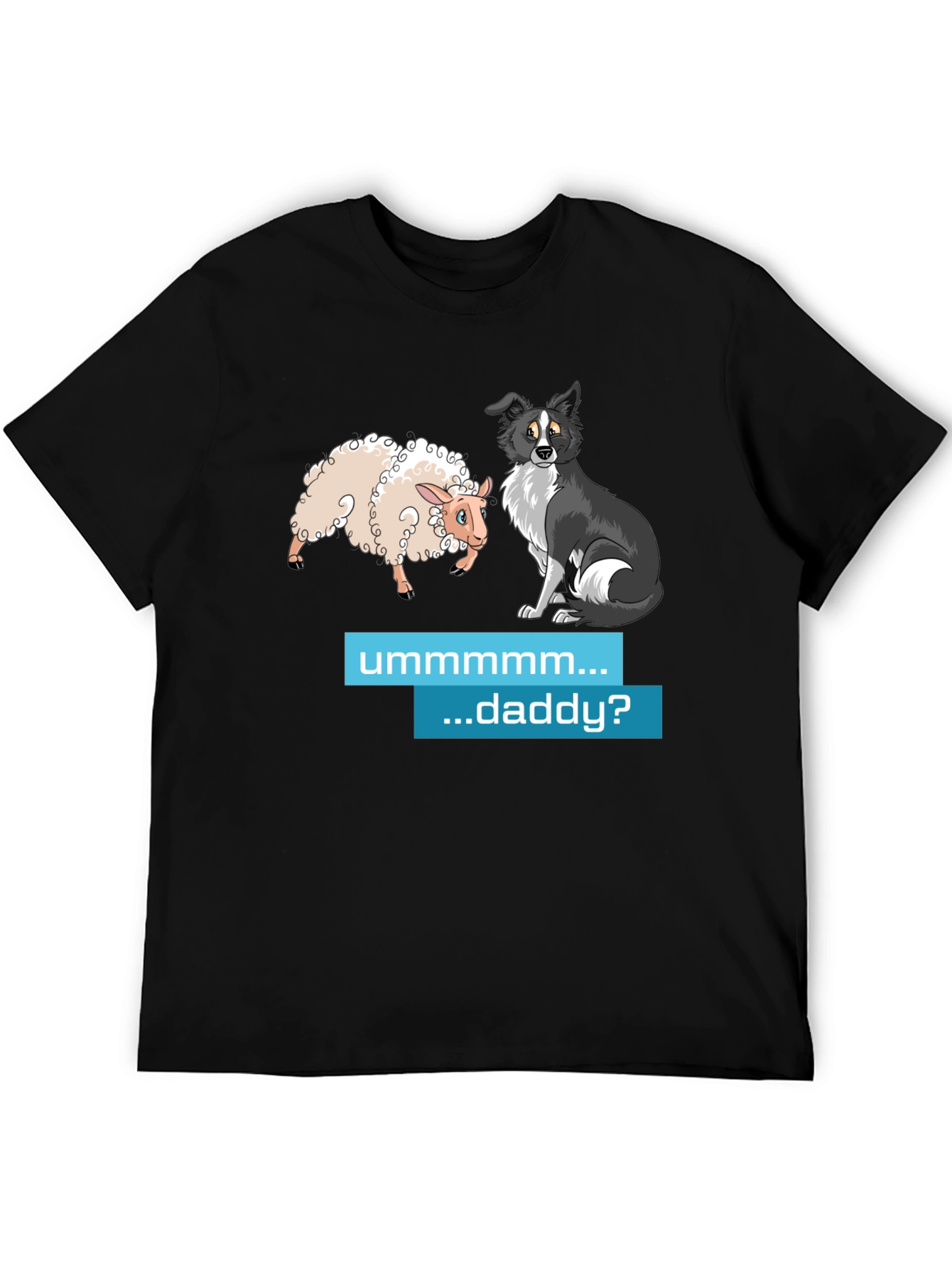 Funny Sheep & Dog Humor T-Shirt