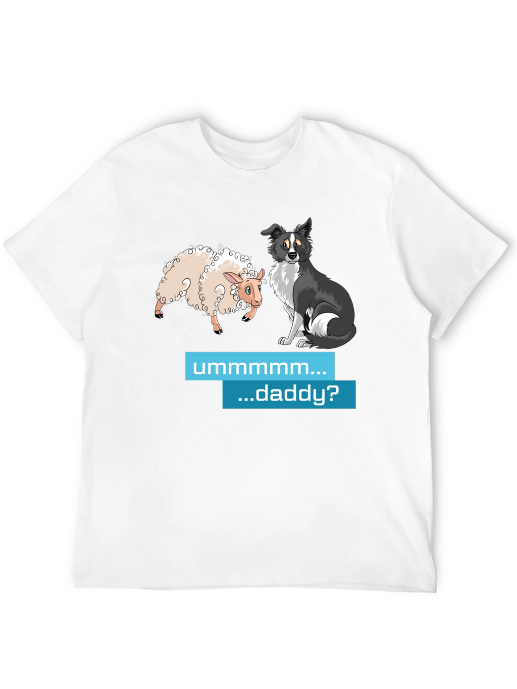 Funny Sheep & Dog Humor T-Shirt