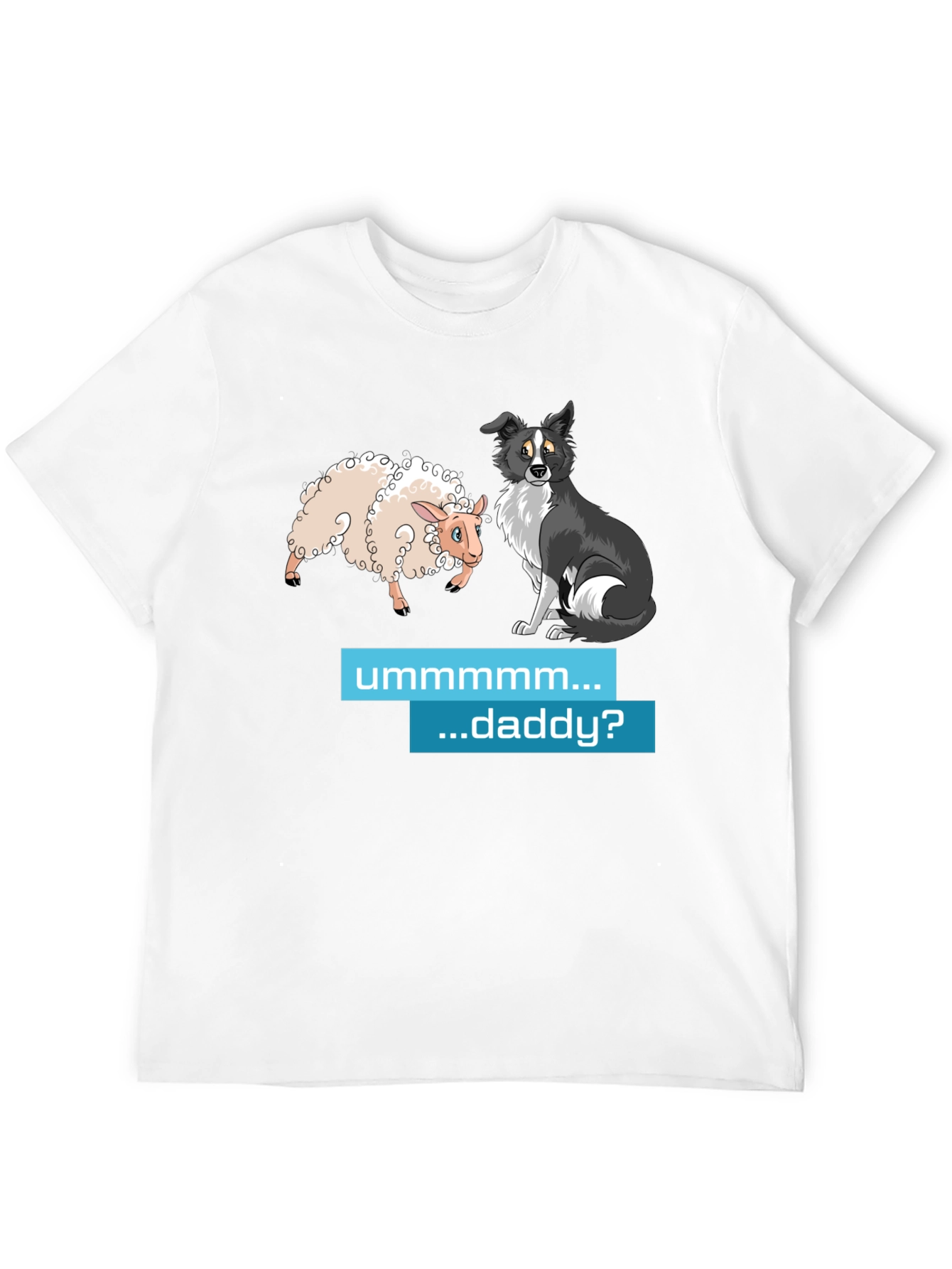Funny Sheep & Dog Humor T-Shirt