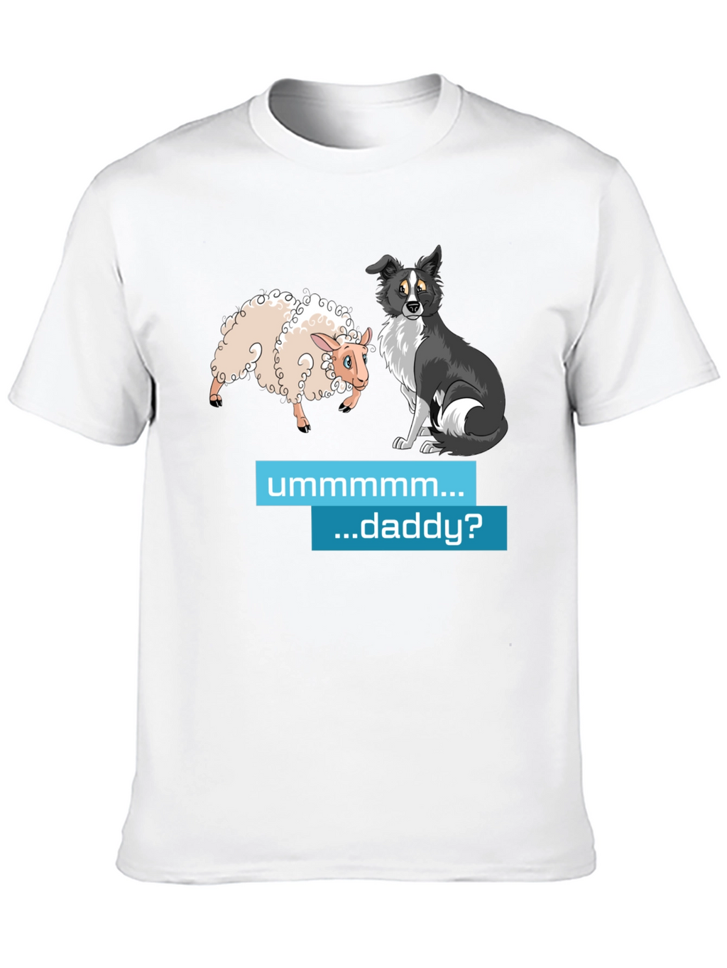 Funny Sheep & Dog Humor T-Shirt